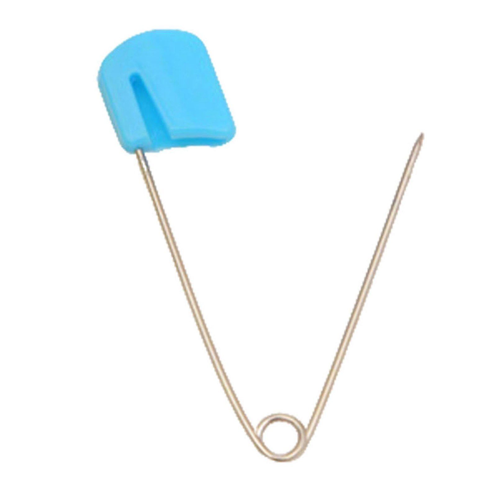 10pcs Toddler Safety Pins Diaper Pins for Cloth Diapers Stainless Steel ABS view 7