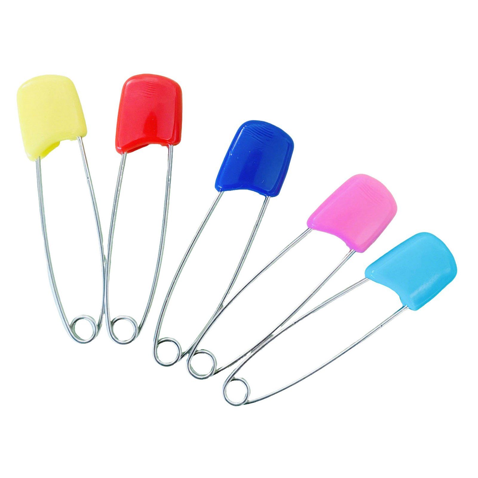 10pcs Toddler Safety Pins Diaper Pins for Cloth Diapers Stainless Steel ABS view 9