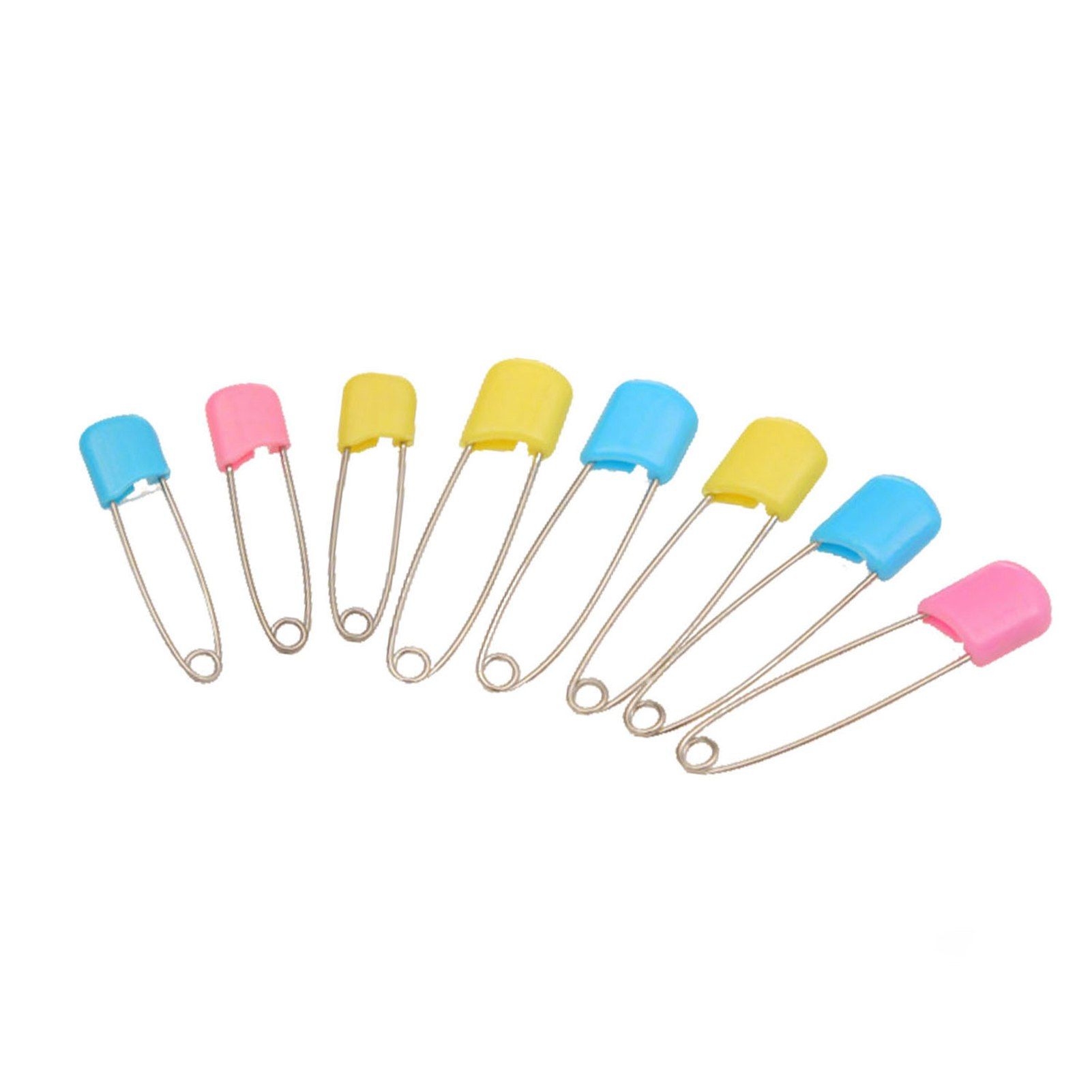 10pcs Toddler Safety Pins Diaper Pins for Cloth Diapers Stainless Steel ABS view 11