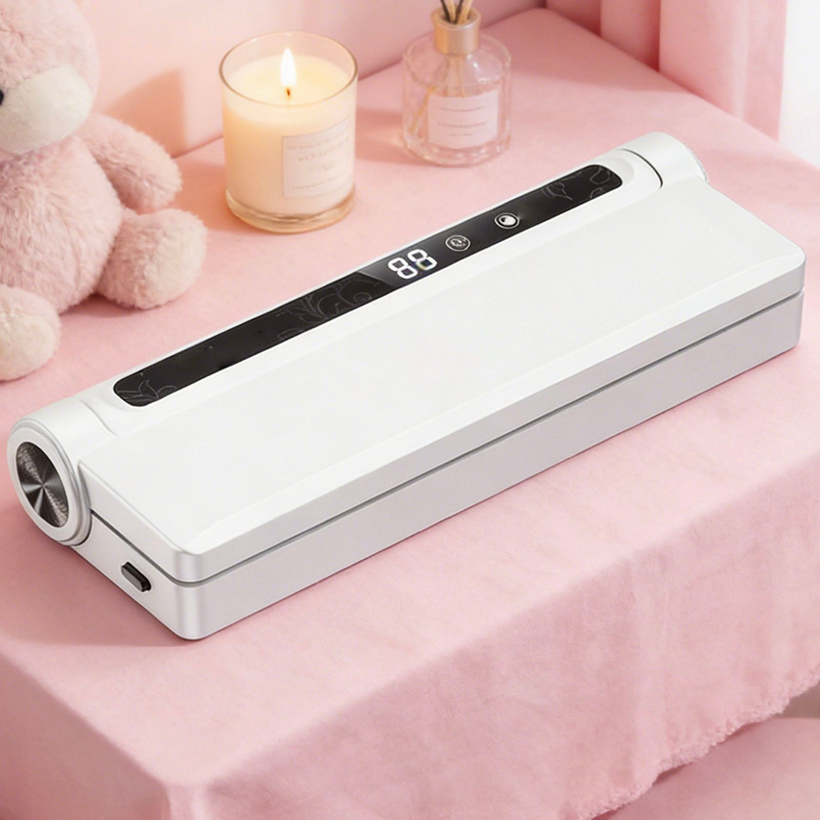 Vacuum Sealer Machine 60KPa Compact Vacuum Food Sealing Machine with 20 Bags view 4