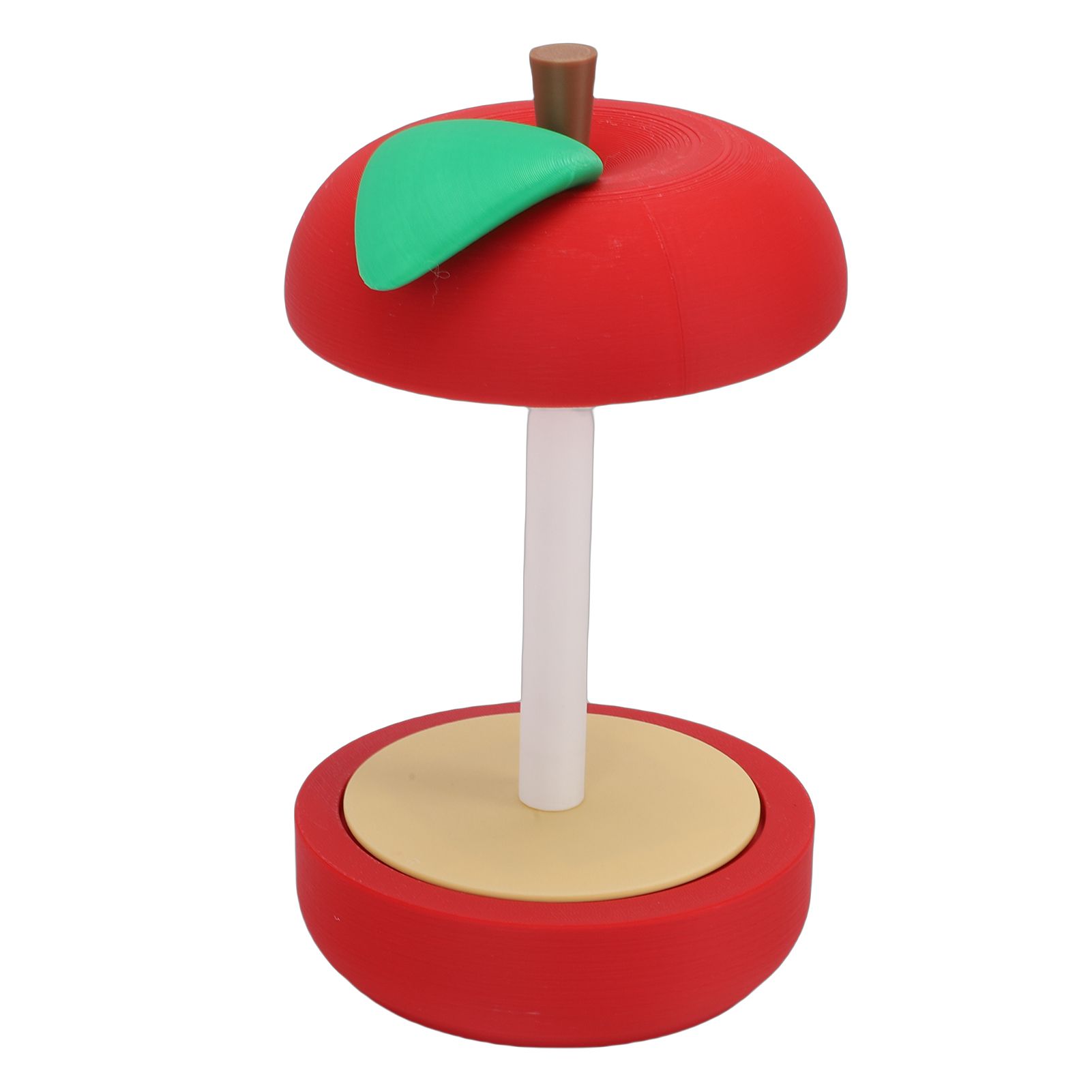 3D Printed Apple Yarn Holder Portable Detachable Rotating Yarn Spinner for DIY view 6
