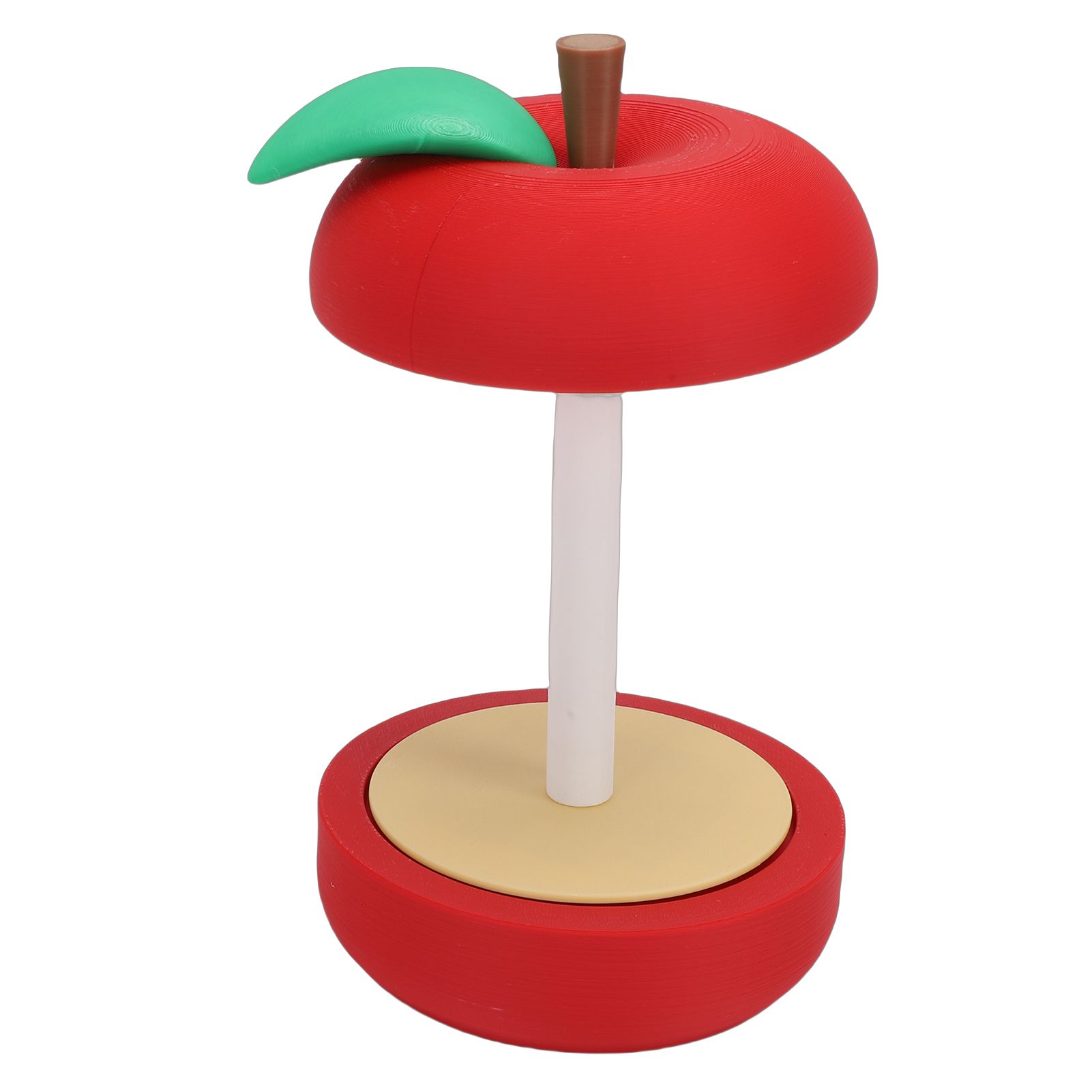 3D Printed Apple Yarn Holder Portable Detachable Rotating Yarn Spinner for DIY view 9
