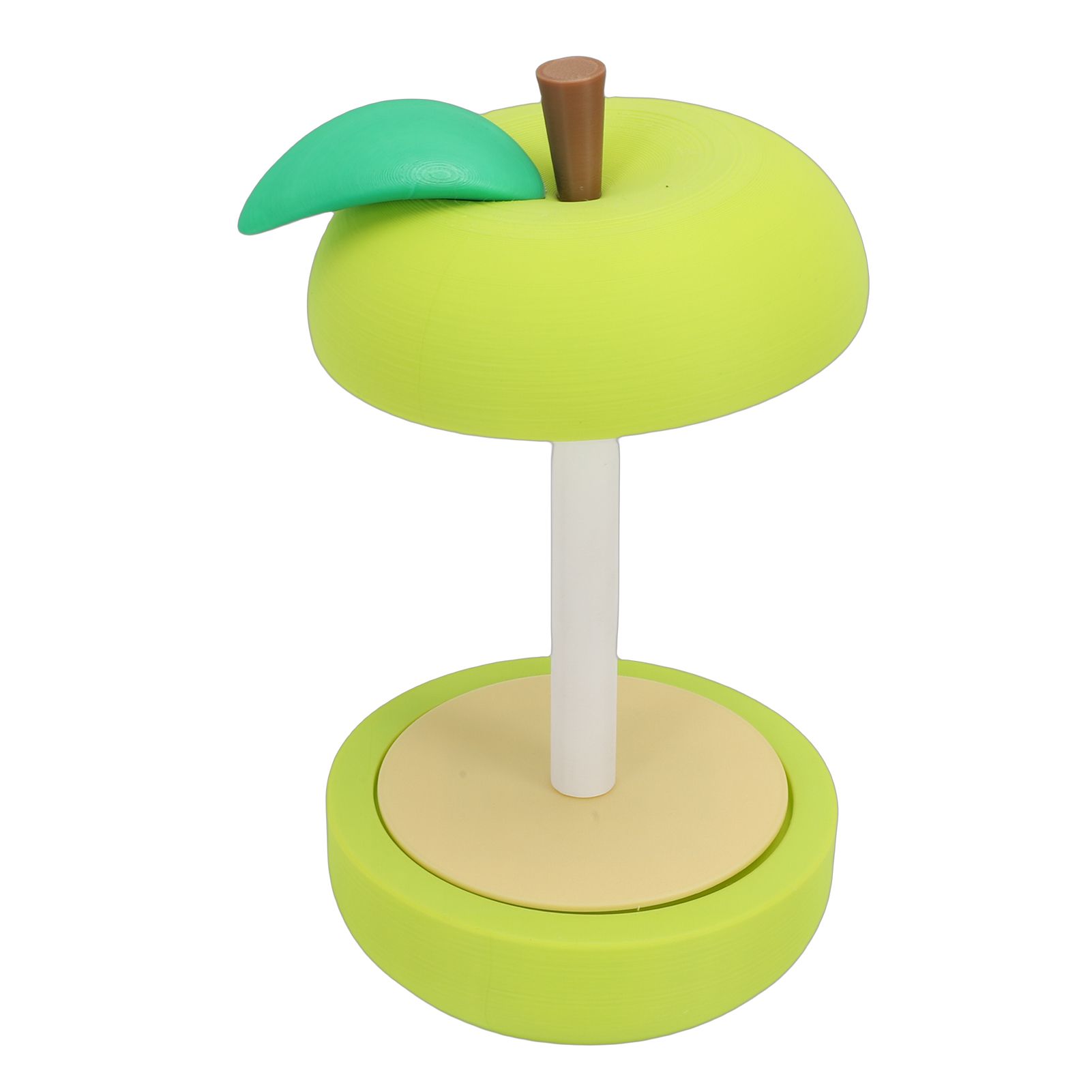 3D Printed Apple Yarn Holder Portable Detachable Rotating Yarn Spinner for DIY view 6