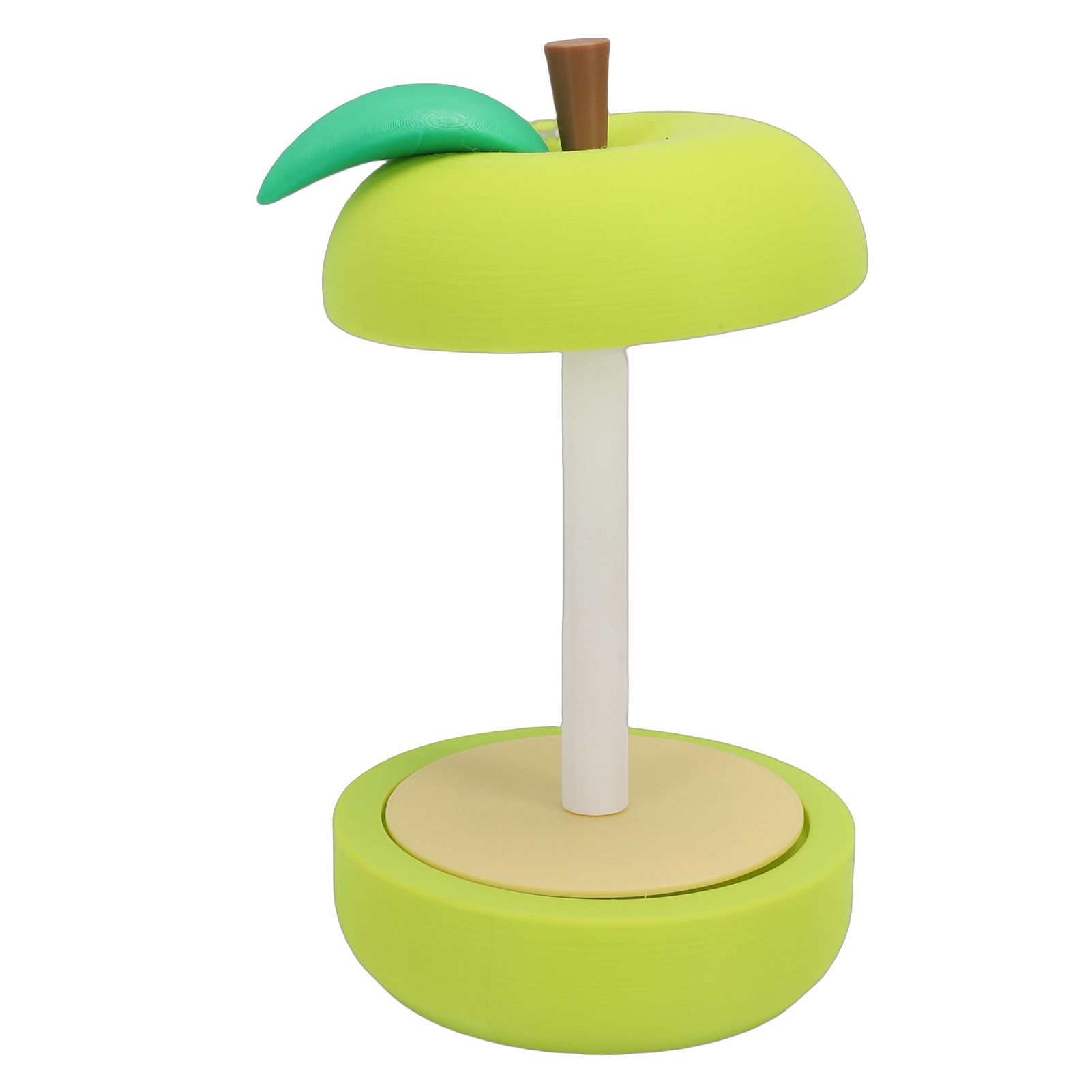 3D Printed Apple Yarn Holder Portable Detachable Rotating Yarn Spinner for DIY view 8