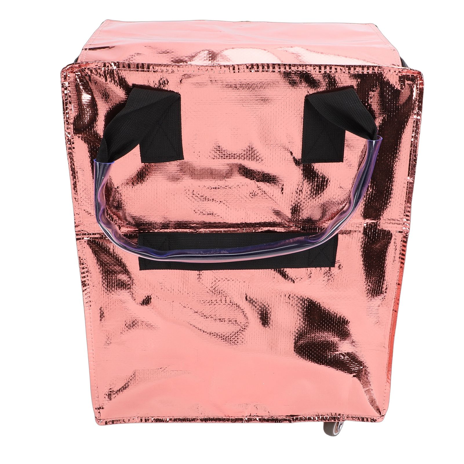 Grocery Bag On Wheels Collapsible Shopping Grocery Bag with Wheels for Laundry view 6