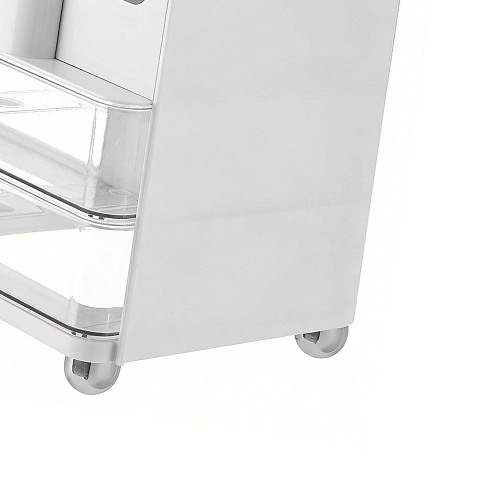Makeup Organizer with Drawers Countertop Cosmetic Display Case with Brush view 5