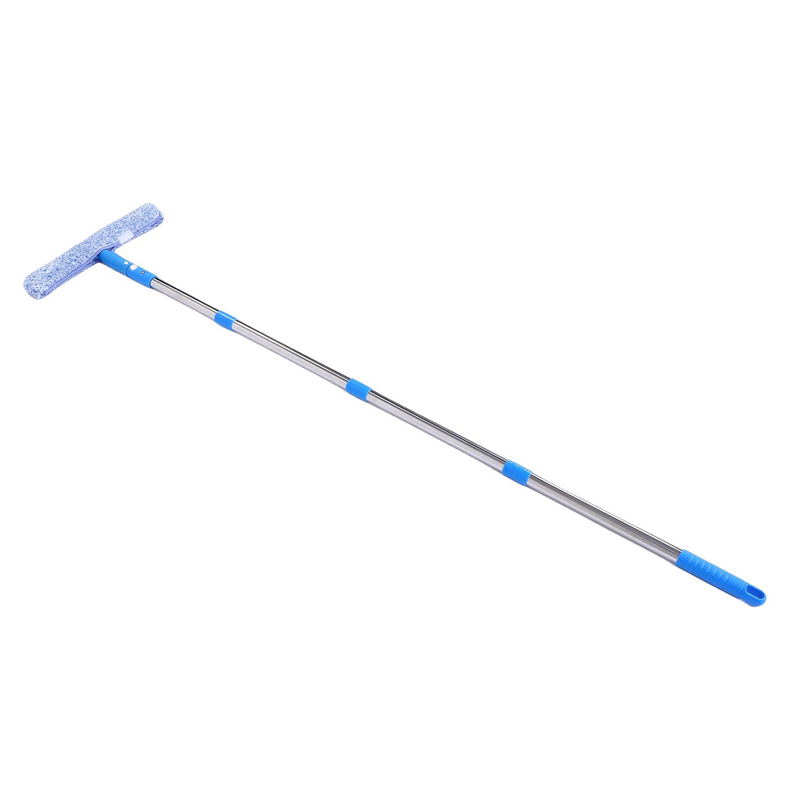Window Cleaning Kit with Extension Pole 9.8FT Window Squeegee Brush Washing view 10