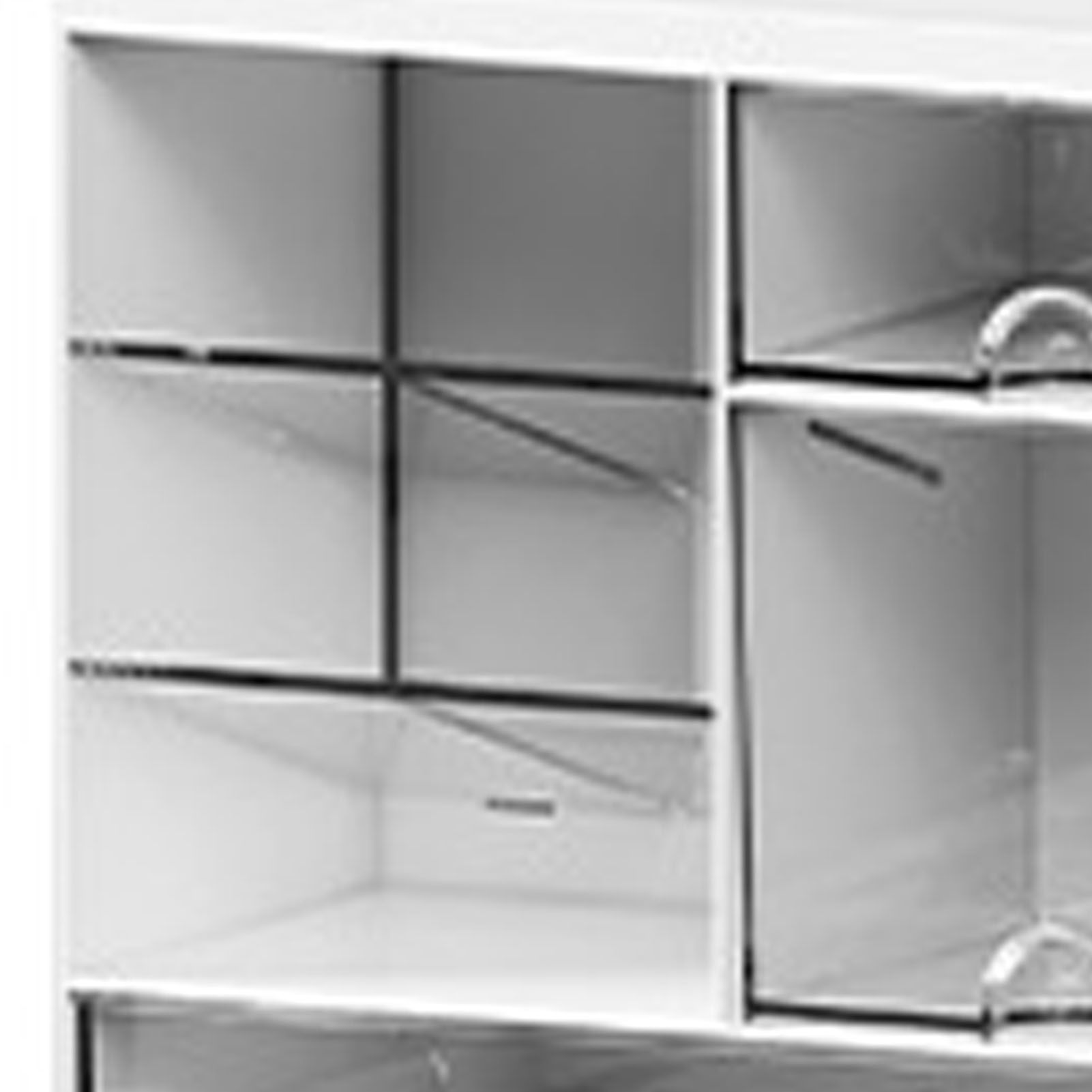Skincare Organizer Multifunctional Plastic Skincare Display Case with Drawers view 7