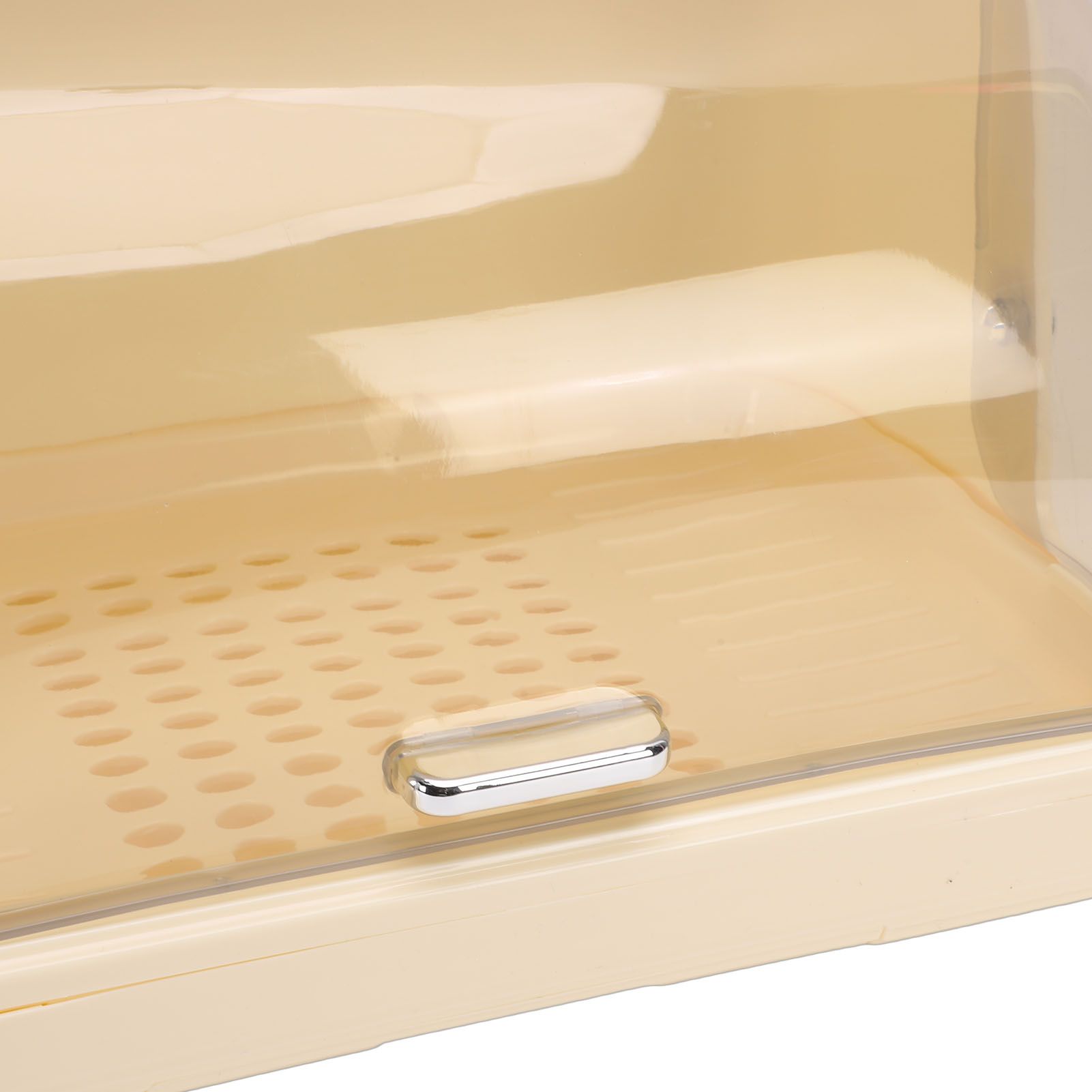 Dish Drying Box Multifunctional Space Saving Dish Drainer with Lid Plastic view 2