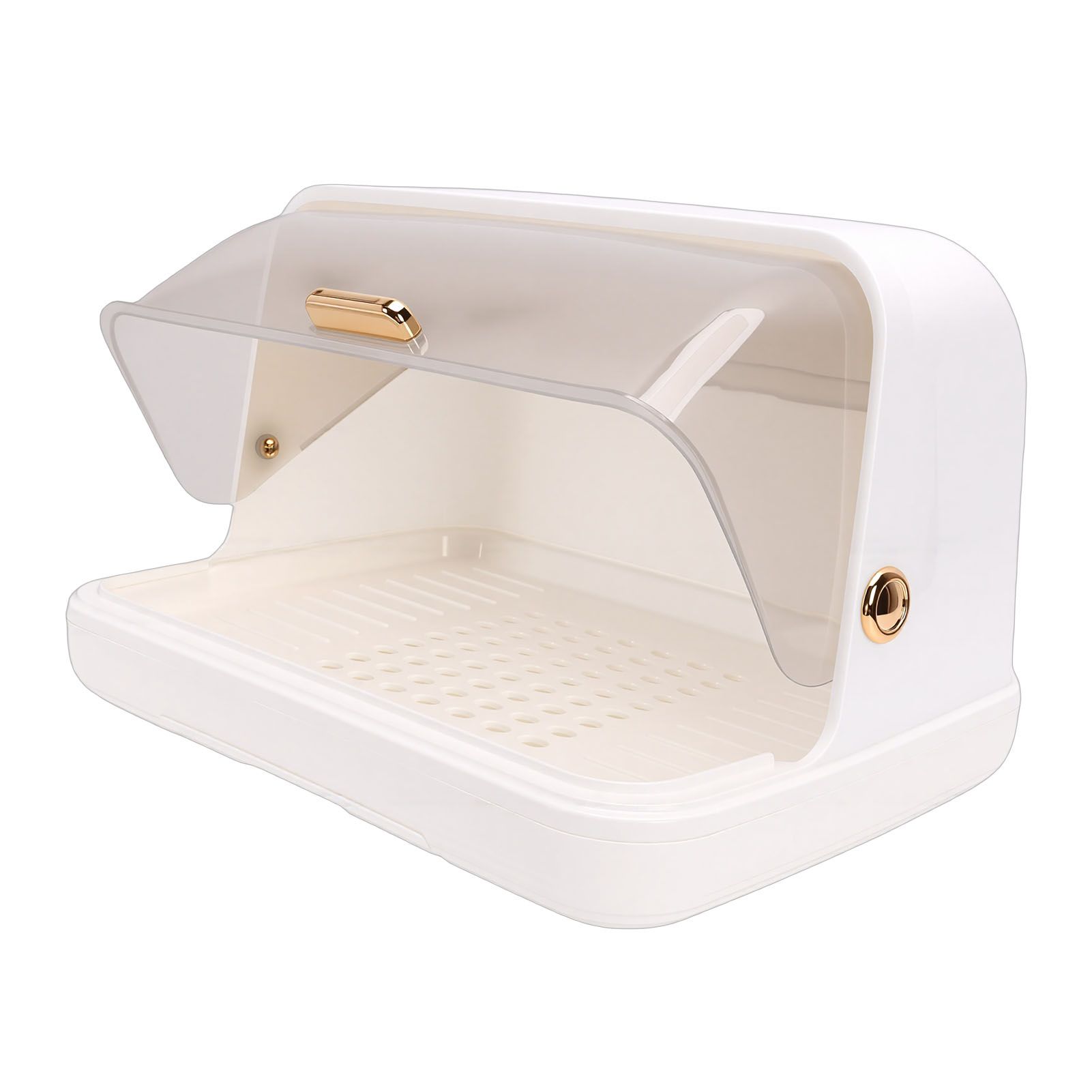 Dish Bowl Drying Box Large Capacity Space Saving Dust Proof Plastic Dish view 4