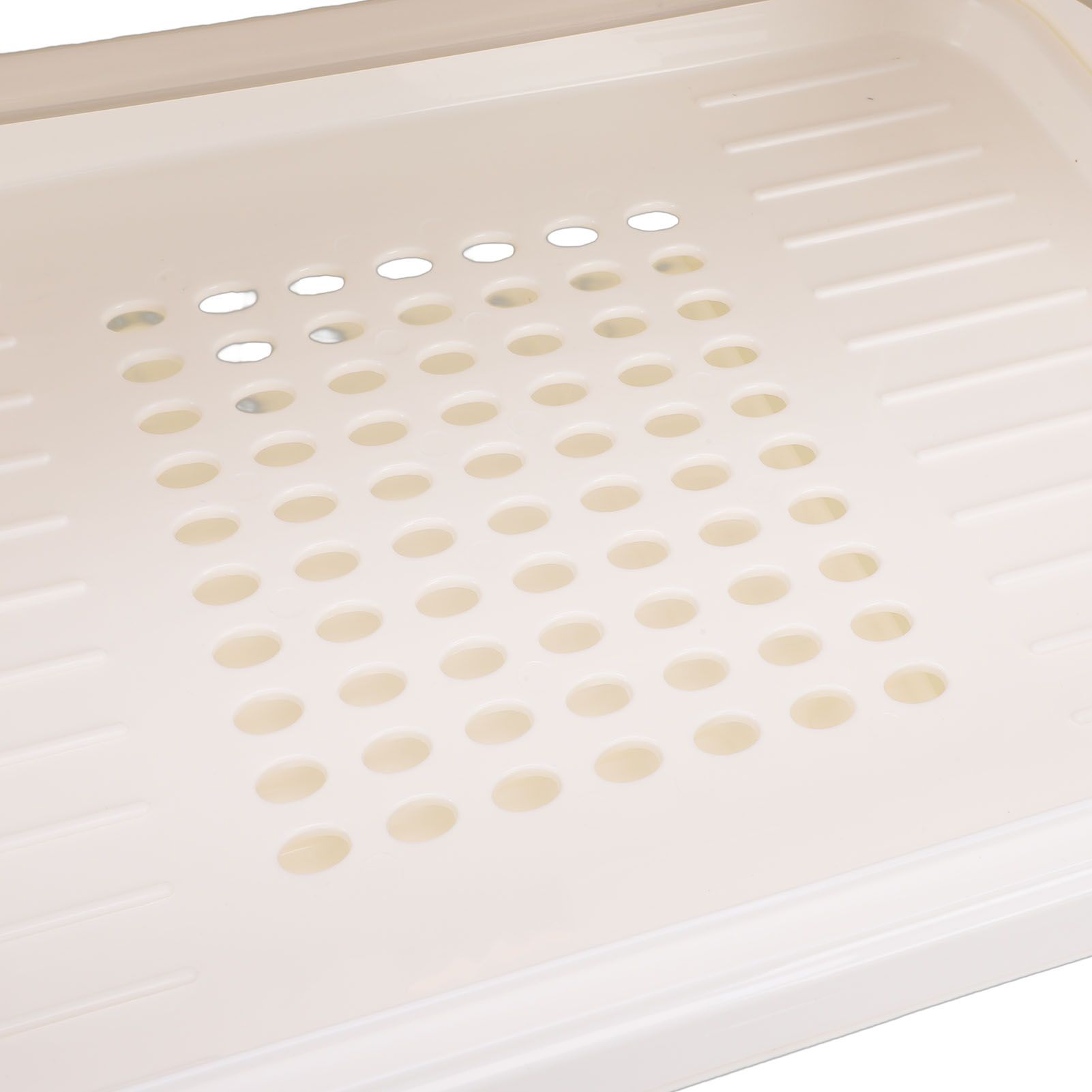 Dish Bowl Drying Box Large Capacity Space Saving Dust Proof Plastic Dish view 5