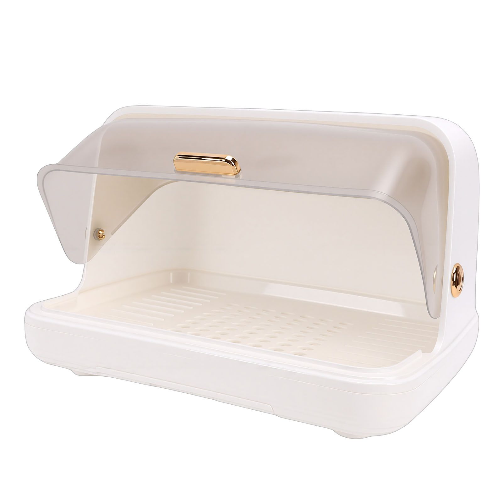 Dish Bowl Drying Box Large Capacity Space Saving Dust Proof Plastic Dish view 6