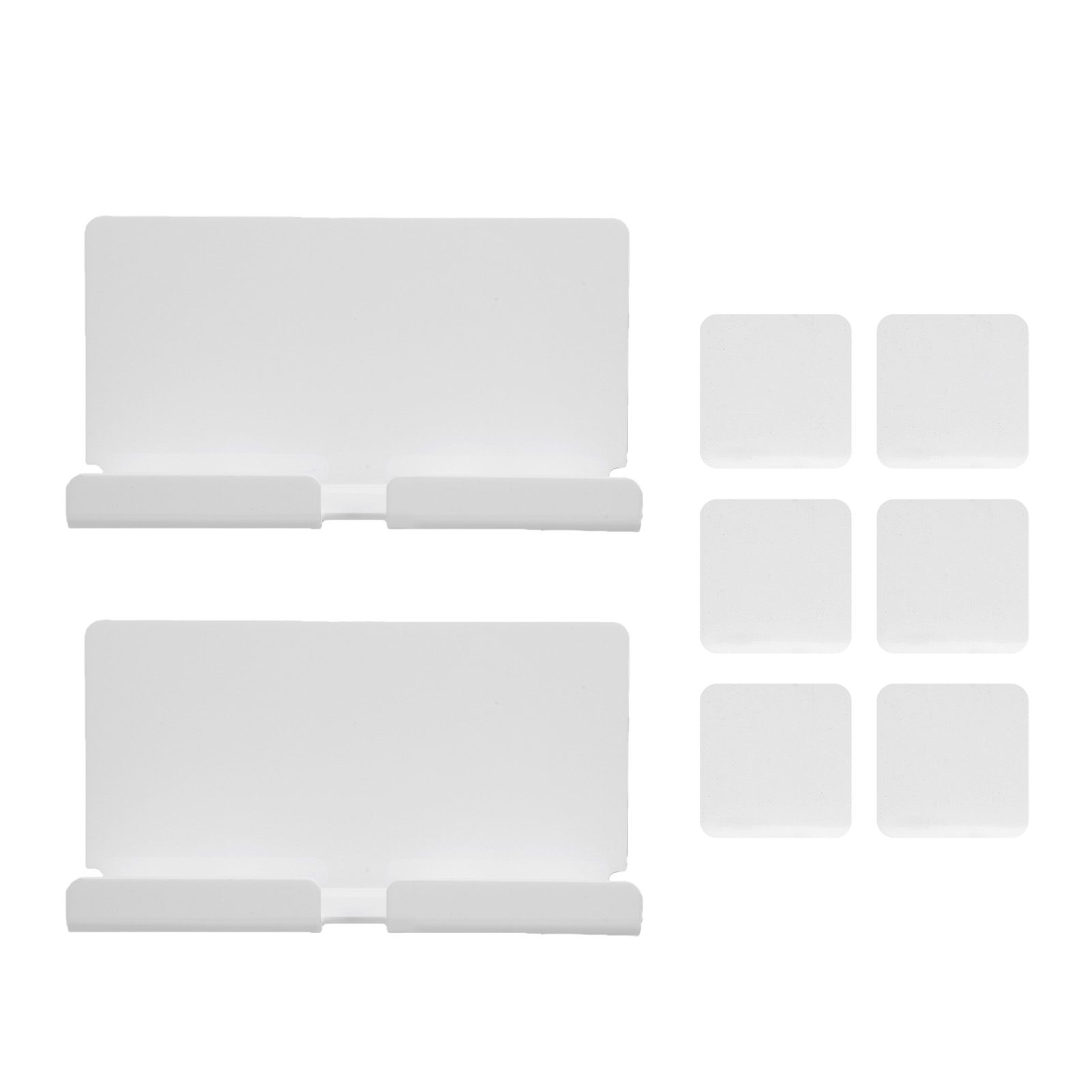 2pcs Tablet Wall Mount Holder Acrylic Tablet Wall Stand with Hole for view 3