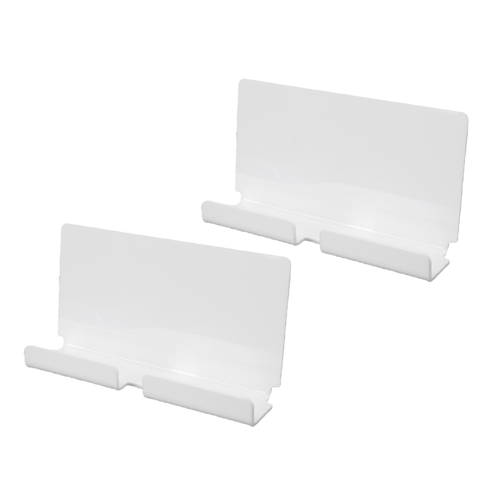 2pcs Tablet Wall Mount Holder Acrylic Tablet Wall Stand with Hole for view 6