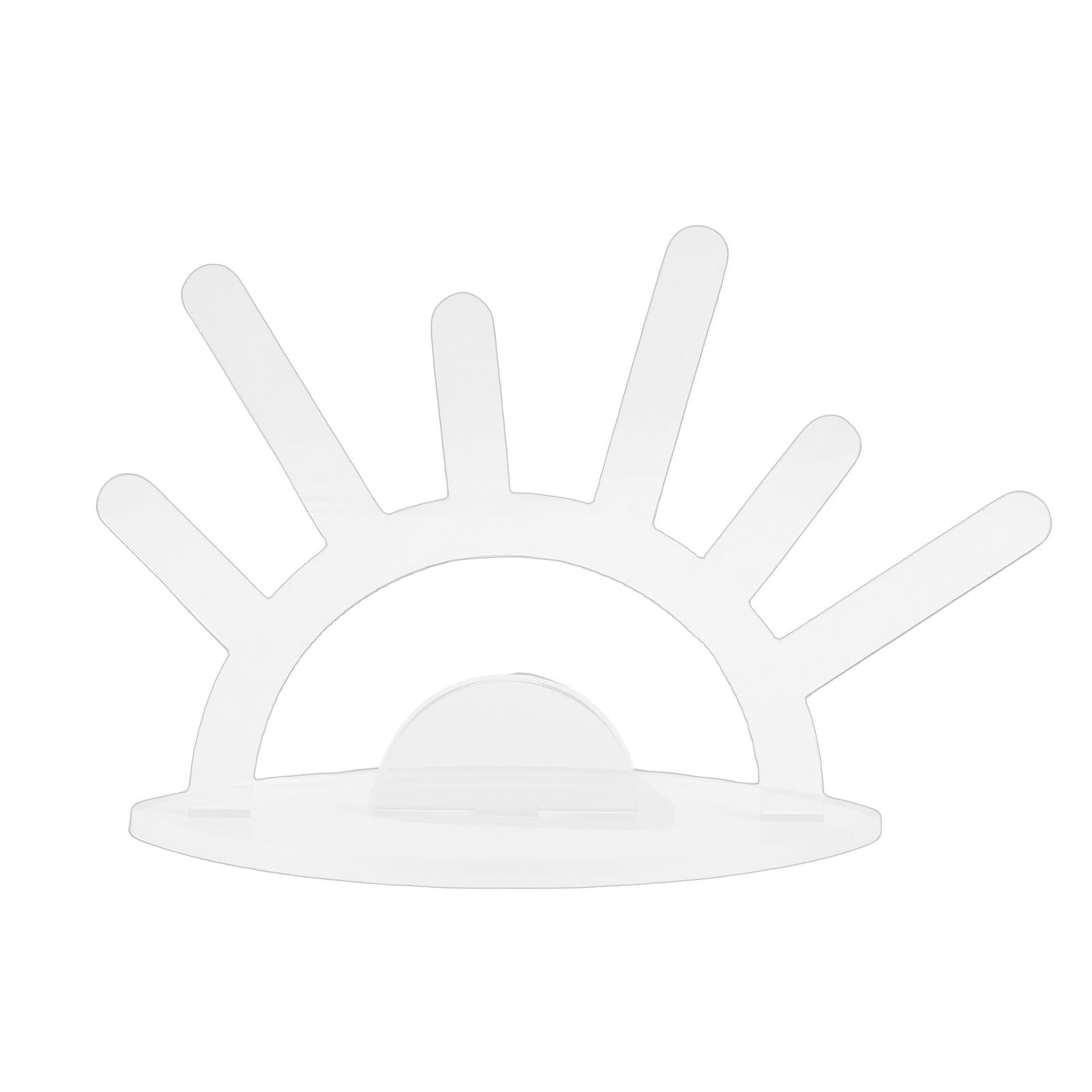 Acrylic Ring Holder Cute Jewelry Display Stand Clear Ring Display Rack for view 4
