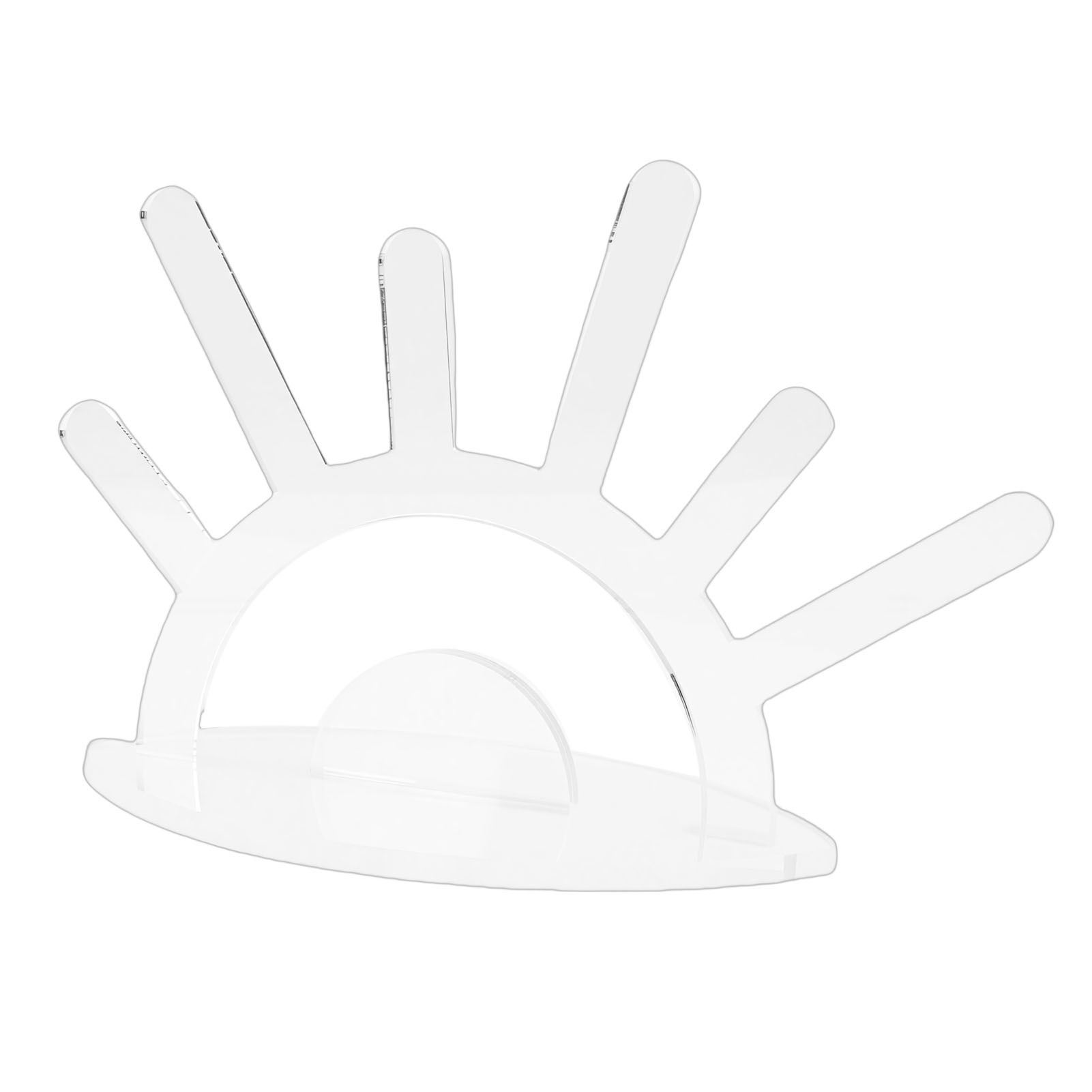 Acrylic Ring Holder Cute Jewelry Display Stand Clear Ring Display Rack for view 6