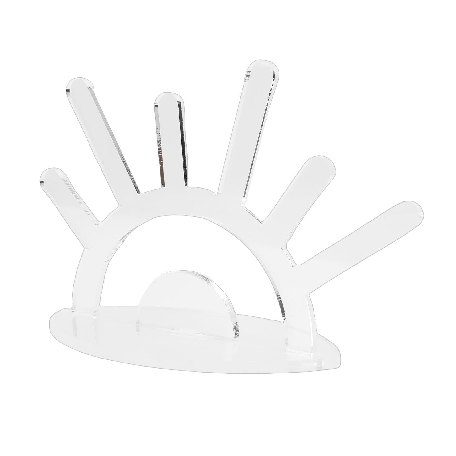 Acrylic Ring Holder Cute Jewelry Display Stand Clear Ring Display Rack for view 10