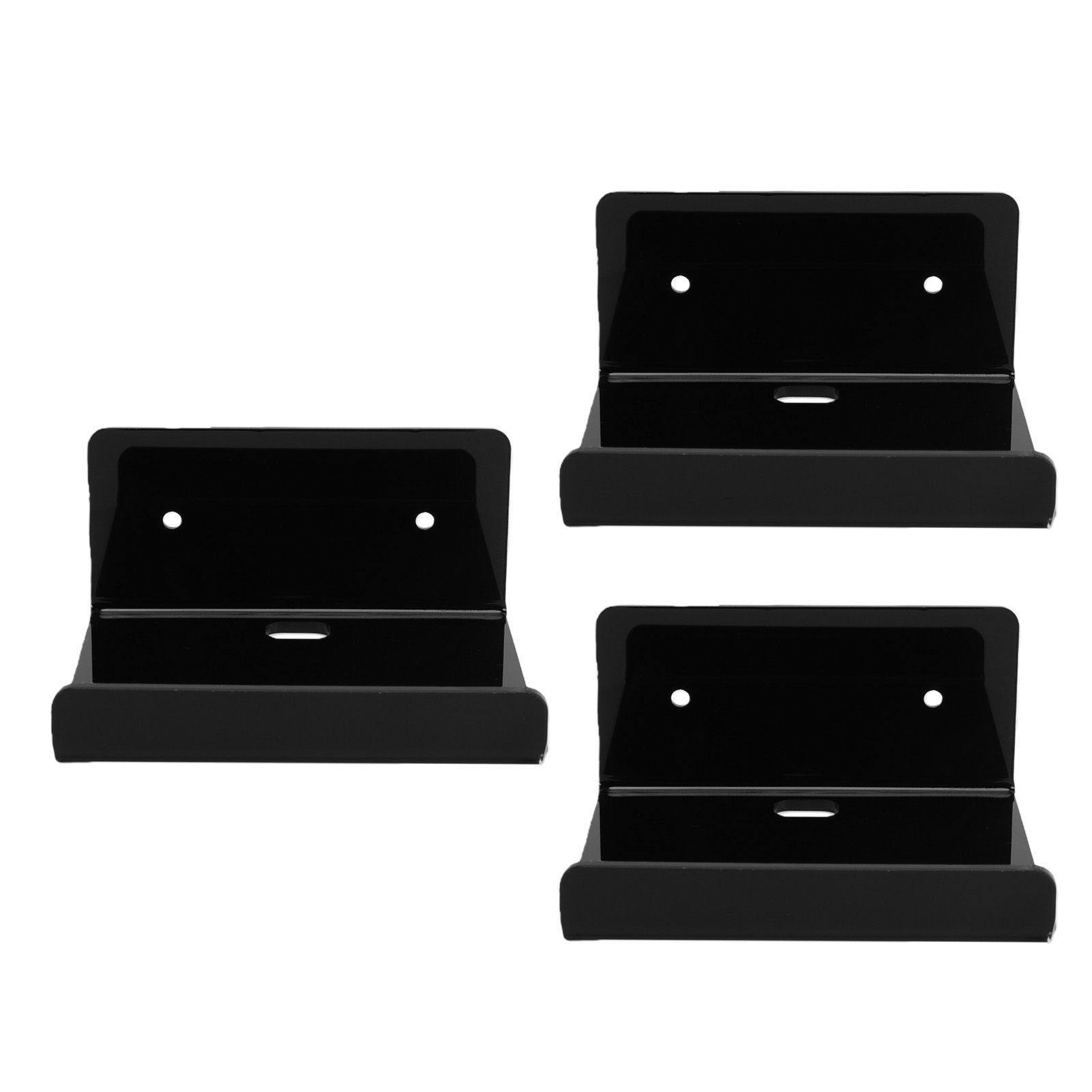 3PCS Small Floating Shelves Acrylic Wall Mounted Mini Floating Storage Shelf view 6