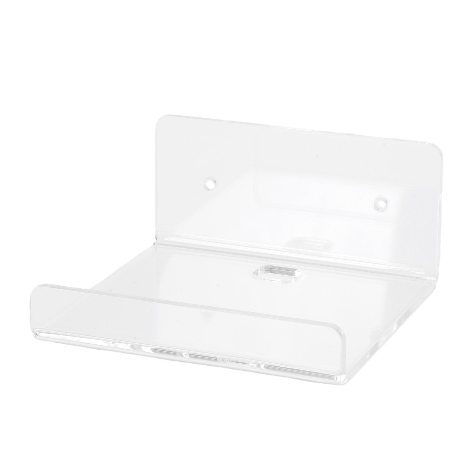 3PCS Small Floating Shelves Acrylic Wall Mounted Mini Floating Storage Shelf view 10