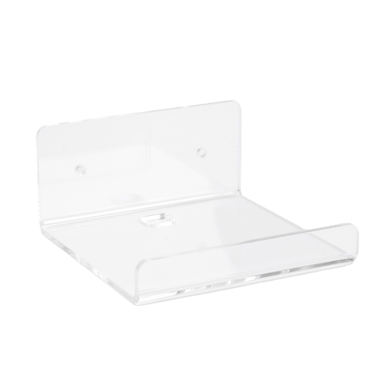 3PCS Small Floating Shelves Acrylic Wall Mounted Mini Floating Storage Shelf view 11