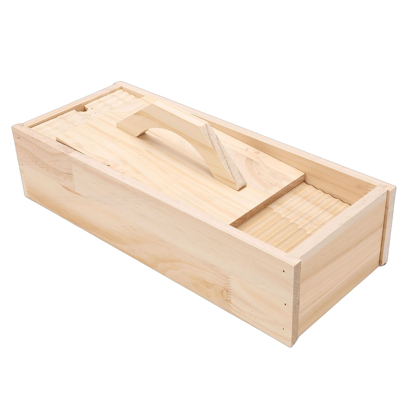 Wooden Hand Rolled Moxa Wool Maker Unfinished Moxibustion Mugwort Wool Maker view 4