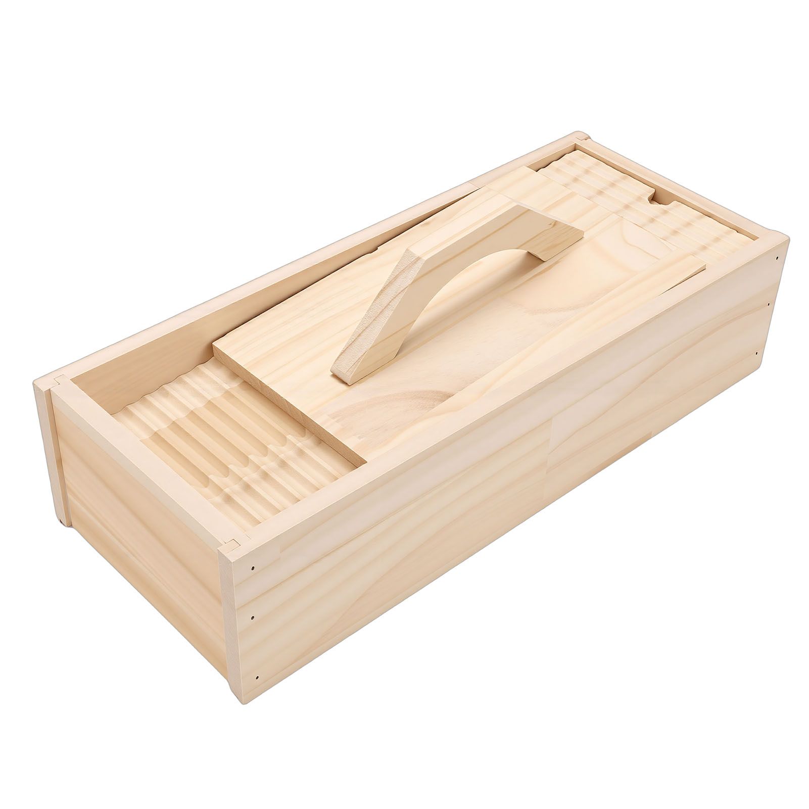 Wooden Hand Rolled Moxa Wool Maker Unfinished Moxibustion Mugwort Wool Maker view 8