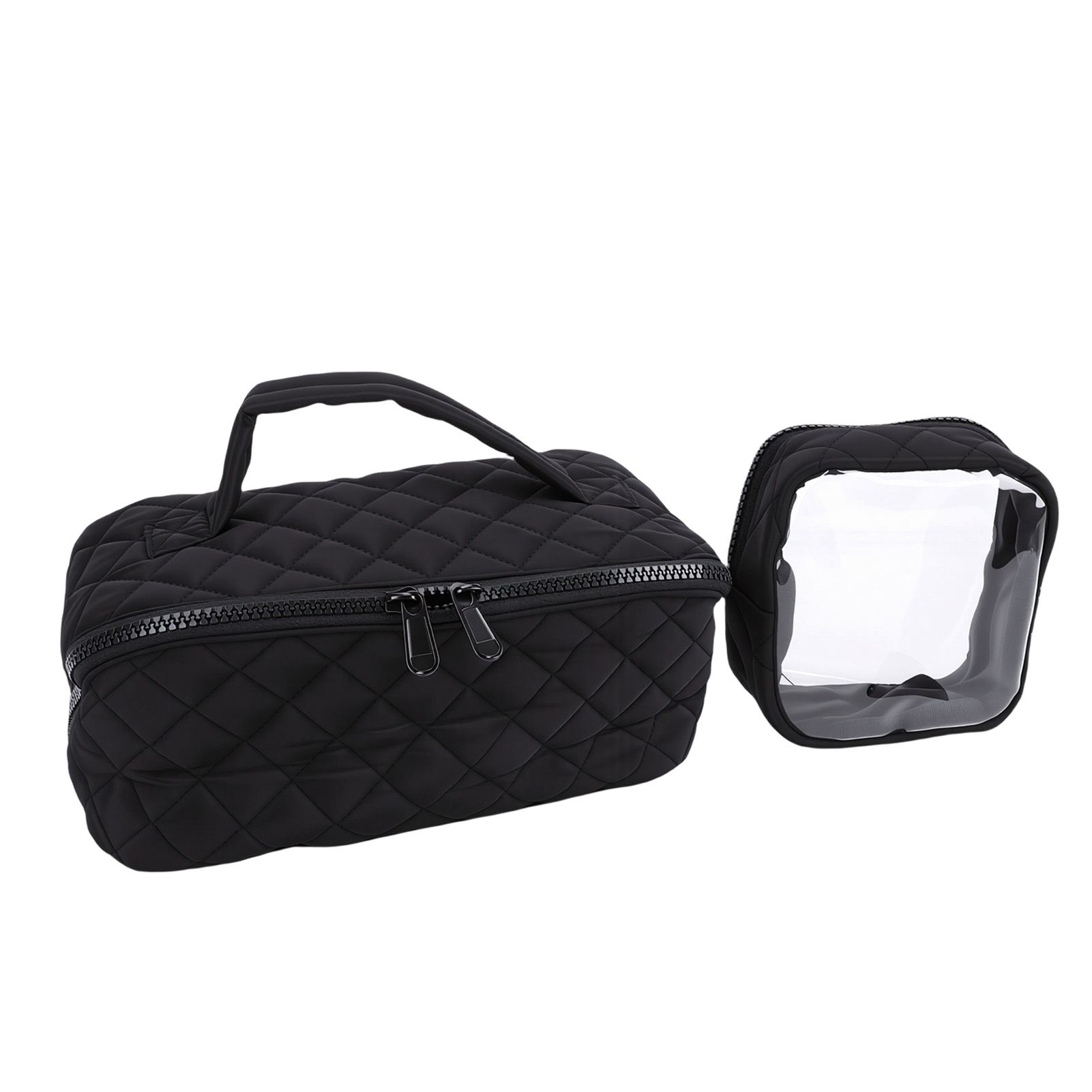 Portable Cosmetic Bag Large Capacity Water Proof 180° Lay Flat Toiletry Bag view 4