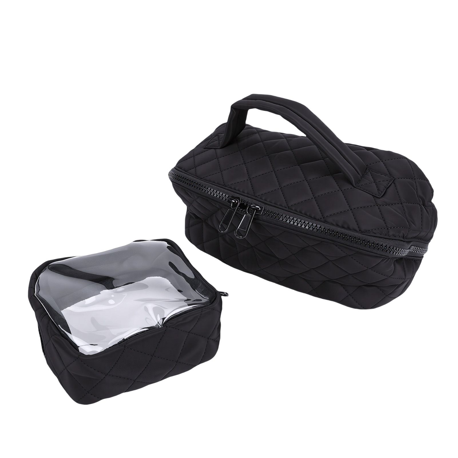 Portable Cosmetic Bag Large Capacity Water Proof 180° Lay Flat Toiletry Bag view 8