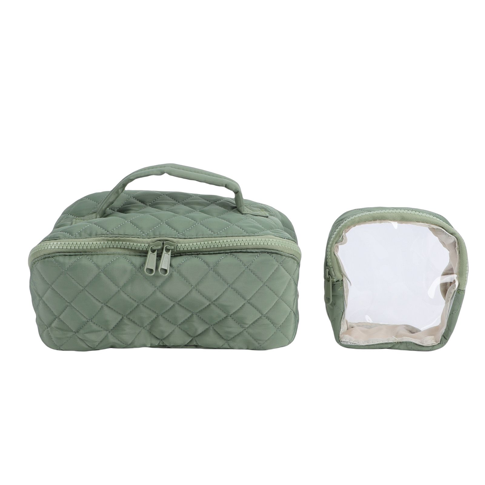 Portable Cosmetic Bag Large Capacity Water Proof 180° Lay Flat Toiletry Bag view 3