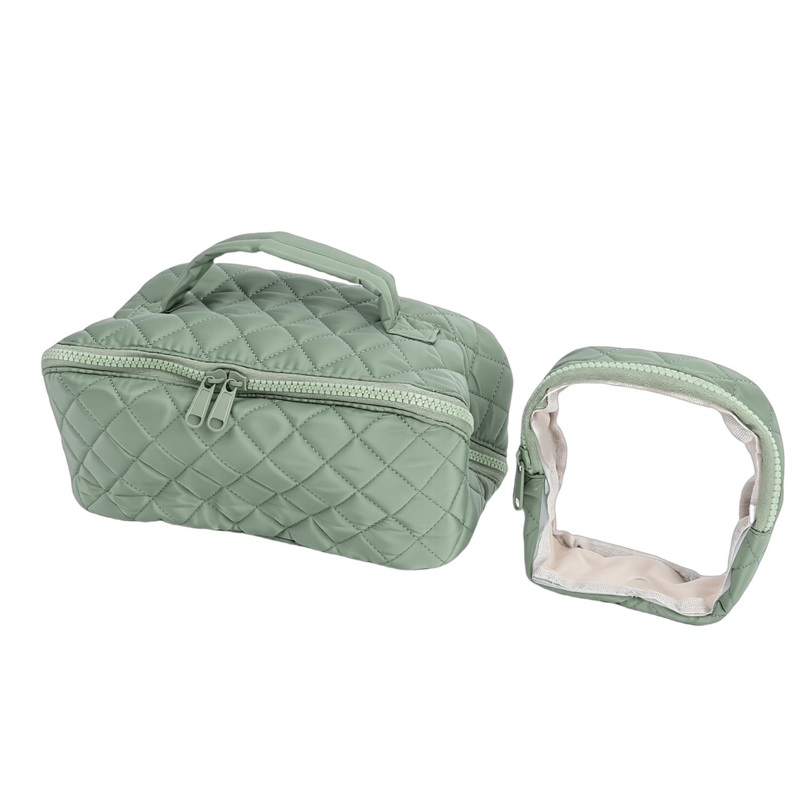 Portable Cosmetic Bag Large Capacity Water Proof 180° Lay Flat Toiletry Bag view 4