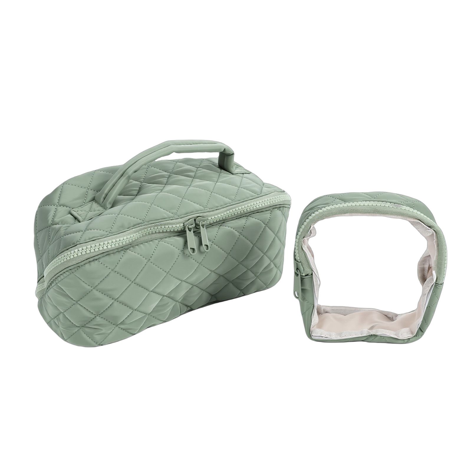Portable Cosmetic Bag Large Capacity Water Proof 180° Lay Flat Toiletry Bag view 6