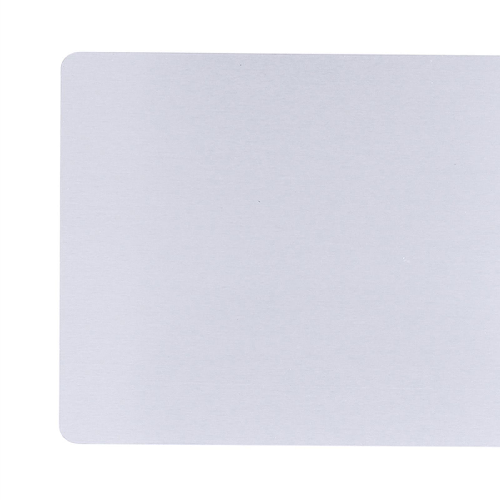 100PCS Impressive Blank Metal Business Cards Aluminum Alloy Engraving DIY view 2