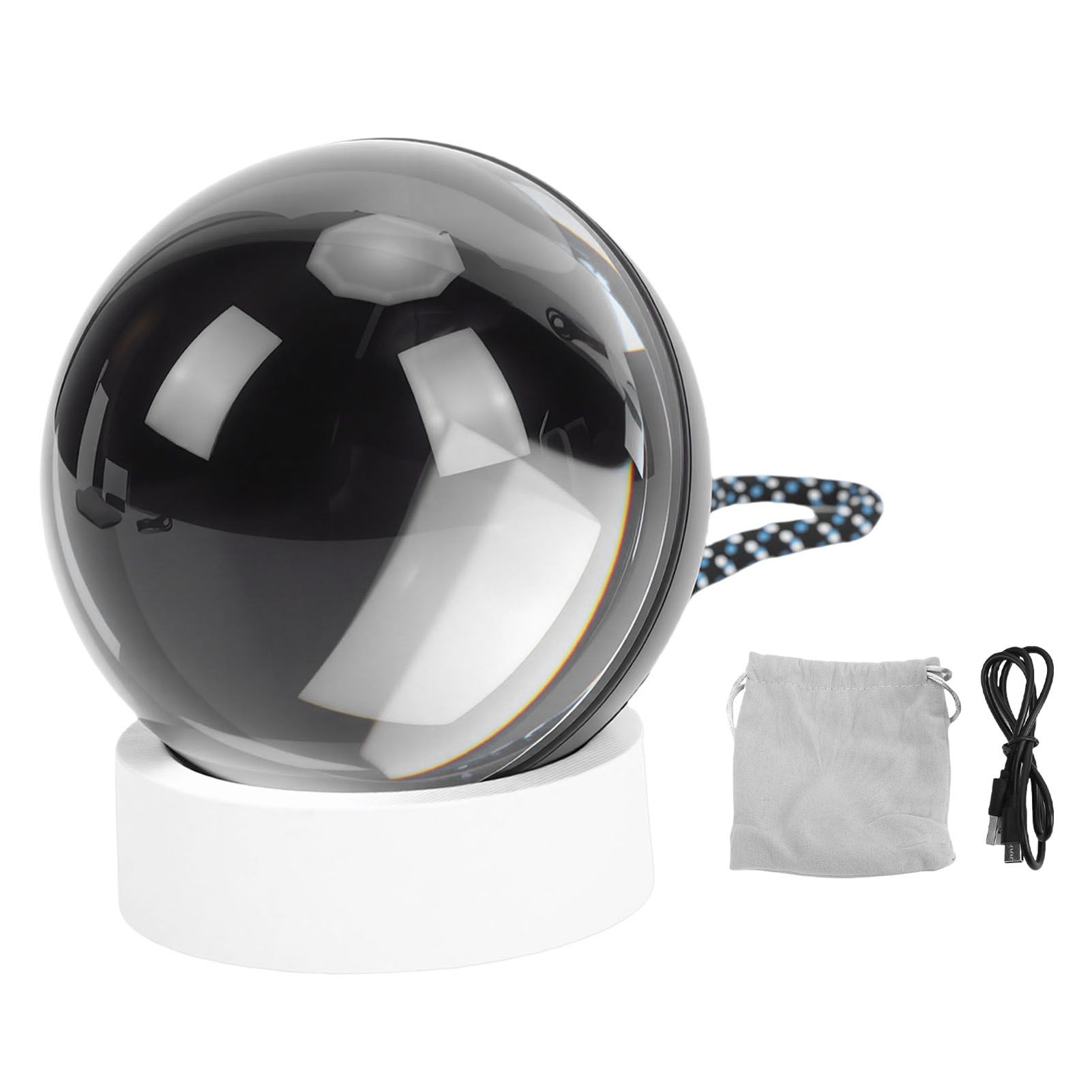 Memory Sphere Lamp 2.76 Inch Unique 3D Crystal Ball Video Player Uploadable view 2