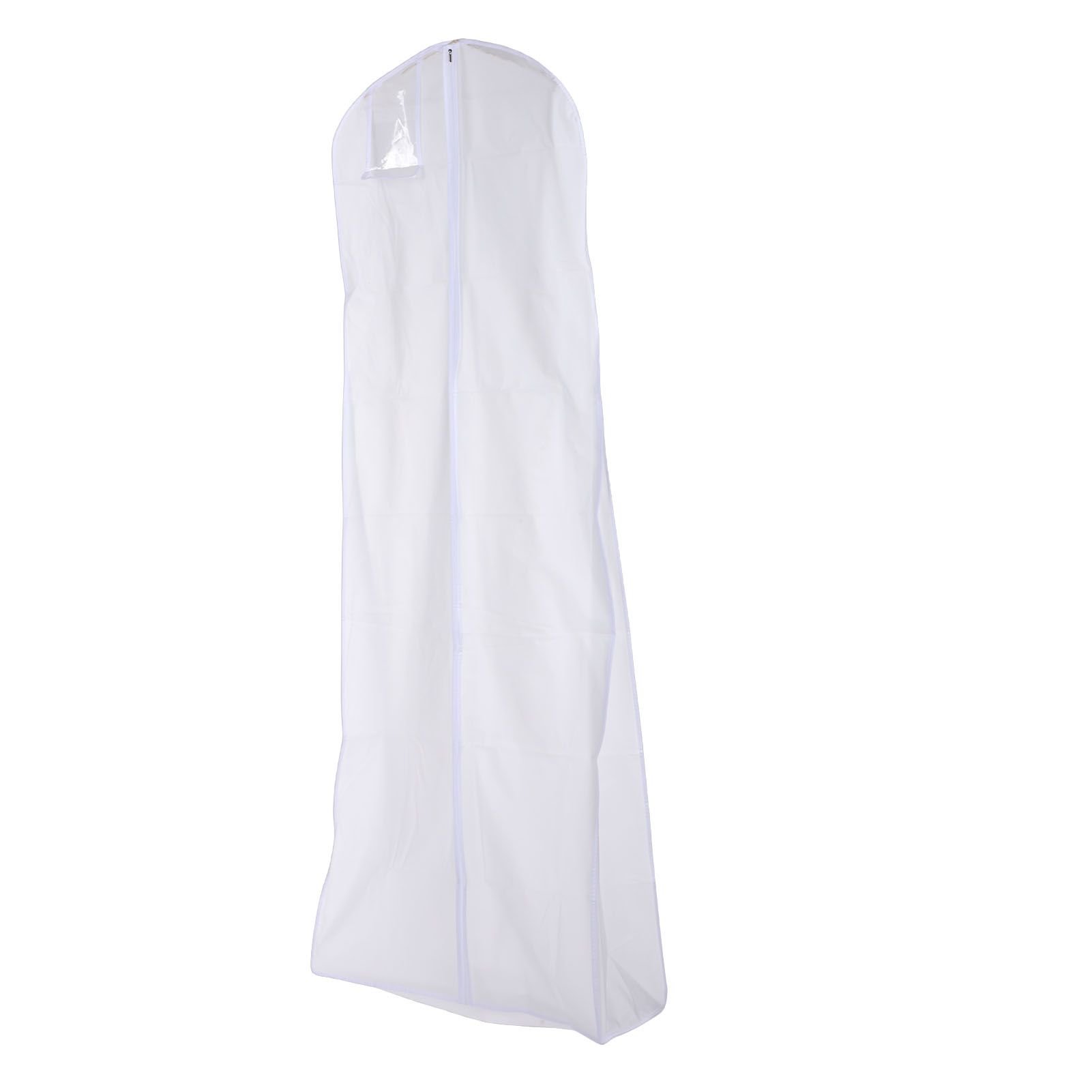 Double Layer Thick Wedding Dress Garment Bag Cover Long Gown Dust Bag Hanging view 11
