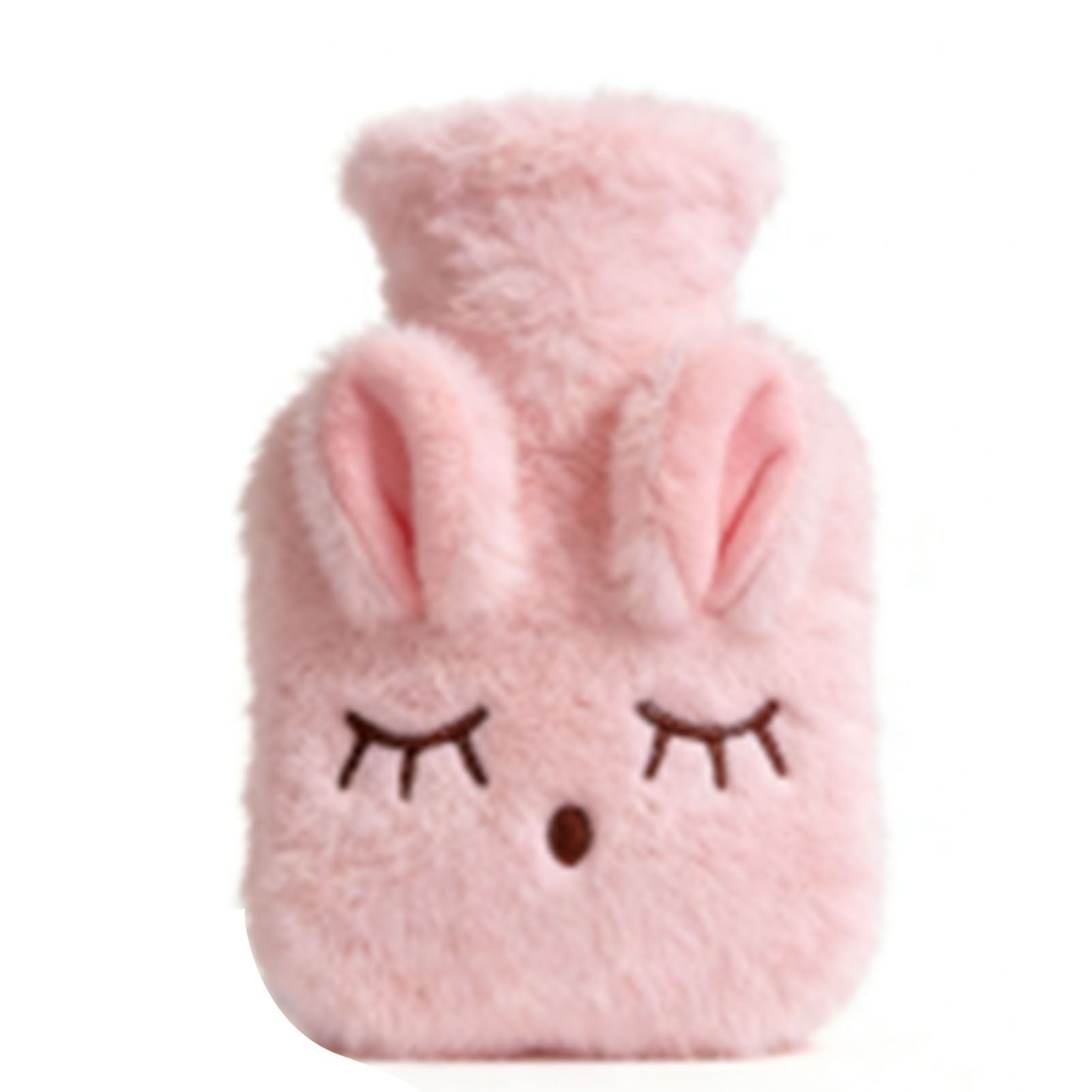 Hot Water Bottle Detachable Washable Cute Plush Cartoon Rabbit Hot Water Bag view 11