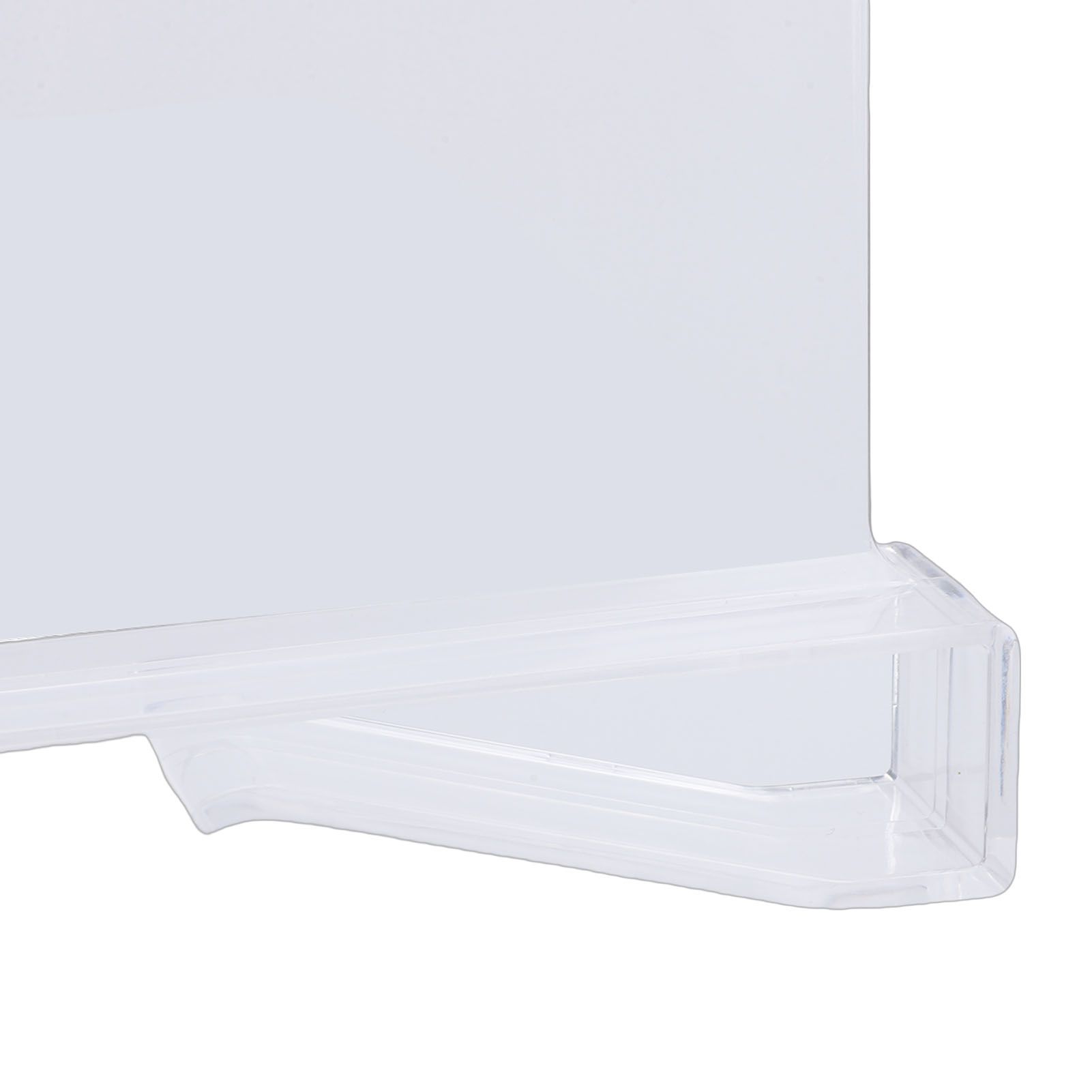 Clear Acrylic Shelf Dividers Modern Minimalist Closet Separators for Clothes view 2