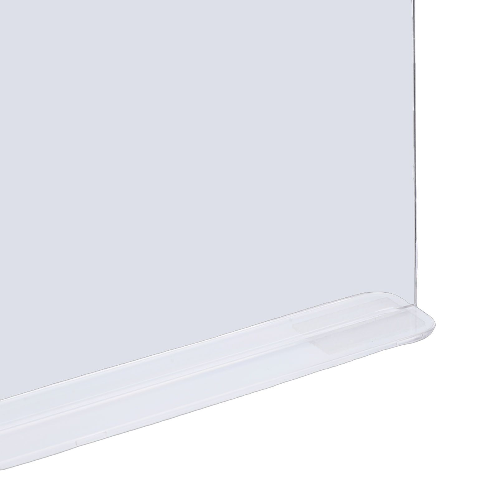 Clear Acrylic Shelf Dividers Modern Minimalist Closet Separators for Clothes view 5