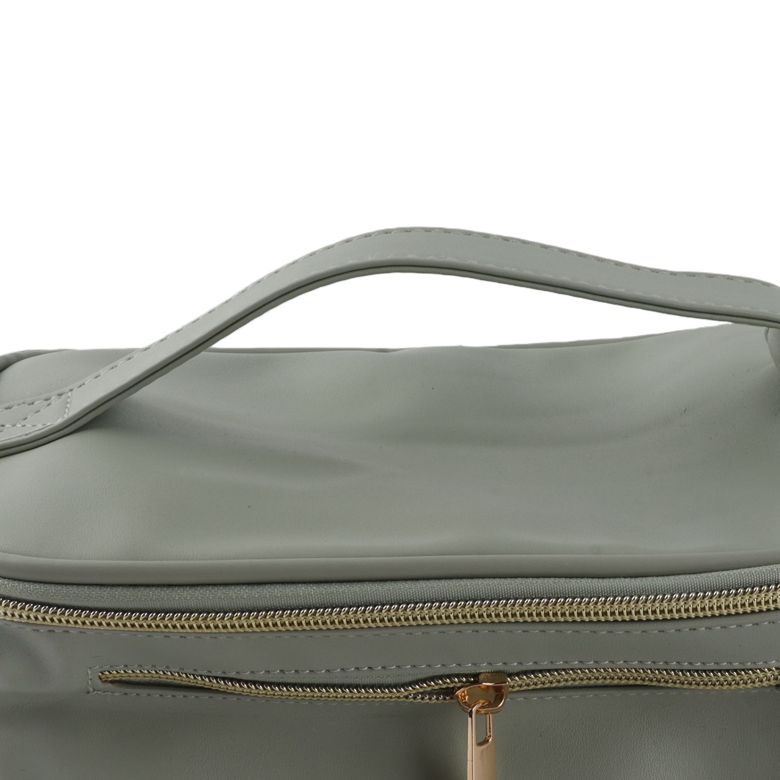 Travel Makeup Bag PU Water Proof Portable Cosmetic Bag Toiletry Organizer with view 2
