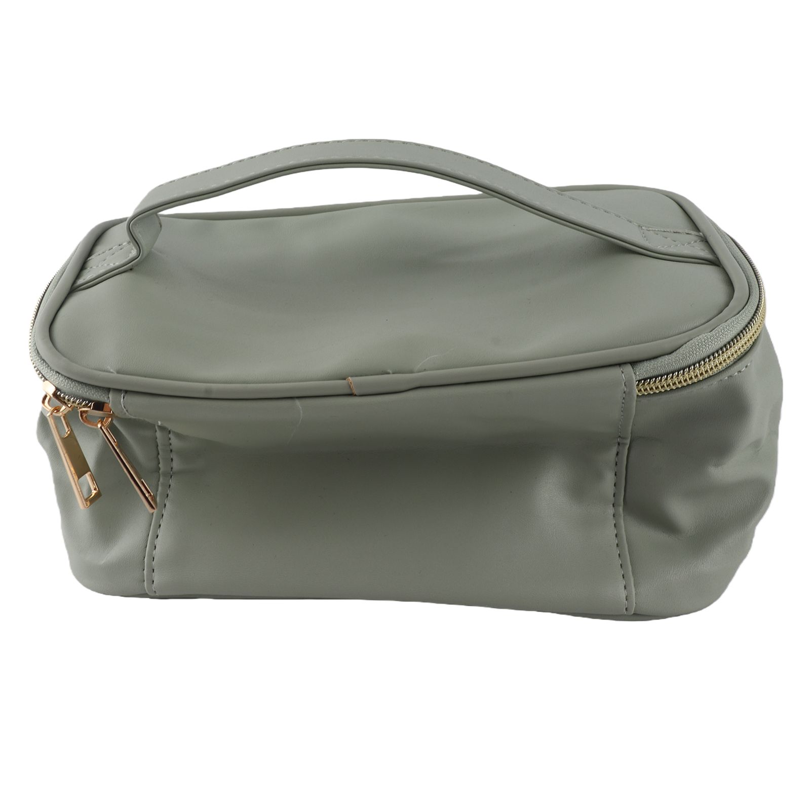 Travel Makeup Bag PU Water Proof Portable Cosmetic Bag Toiletry Organizer with view 6
