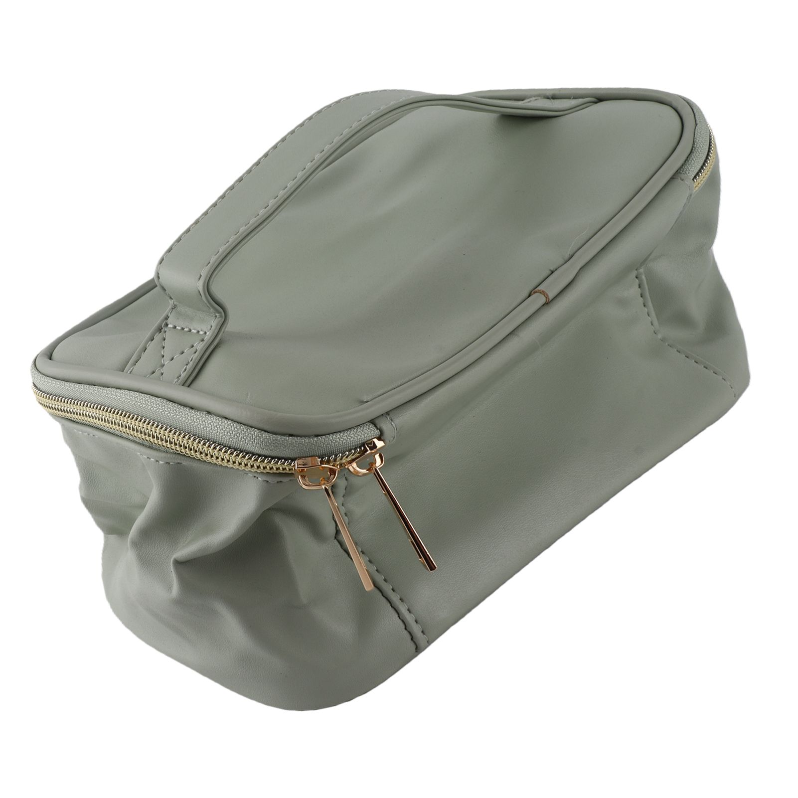 Travel Makeup Bag PU Water Proof Portable Cosmetic Bag Toiletry Organizer with view 8