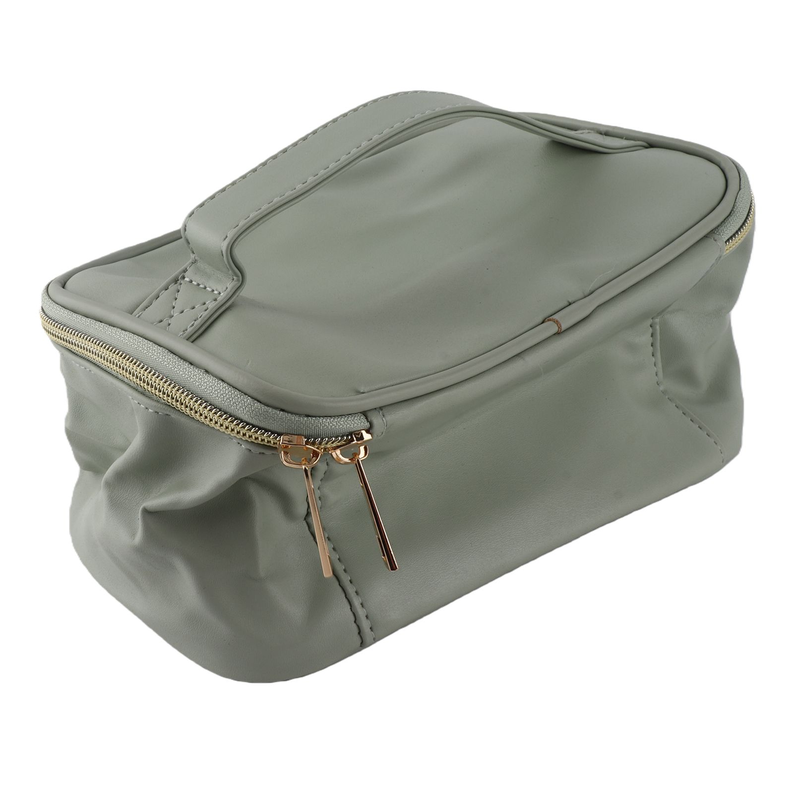 Travel Makeup Bag PU Water Proof Portable Cosmetic Bag Toiletry Organizer with view 10