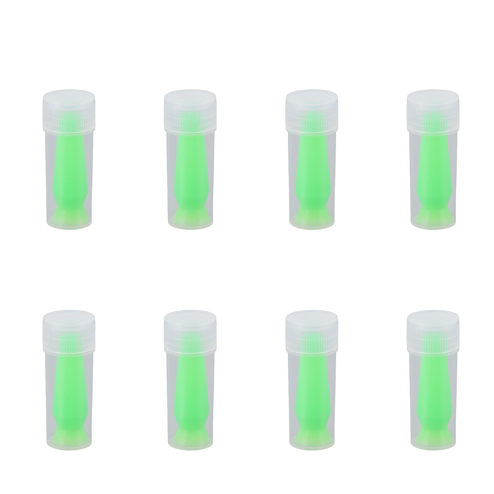 8pcs Contacting Lens Plunger Reusable Silicone Applicator Remover Tool with view 3
