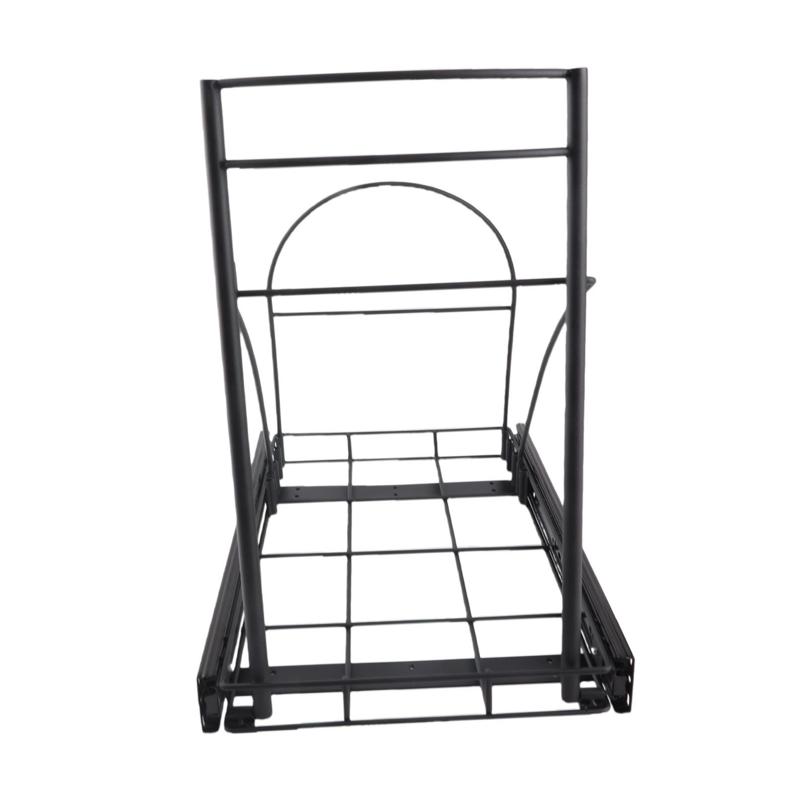 Pull Out Trash Can Rack Heavy Duty Adjustable Quiet Rail Slide Out Trash Can view 7