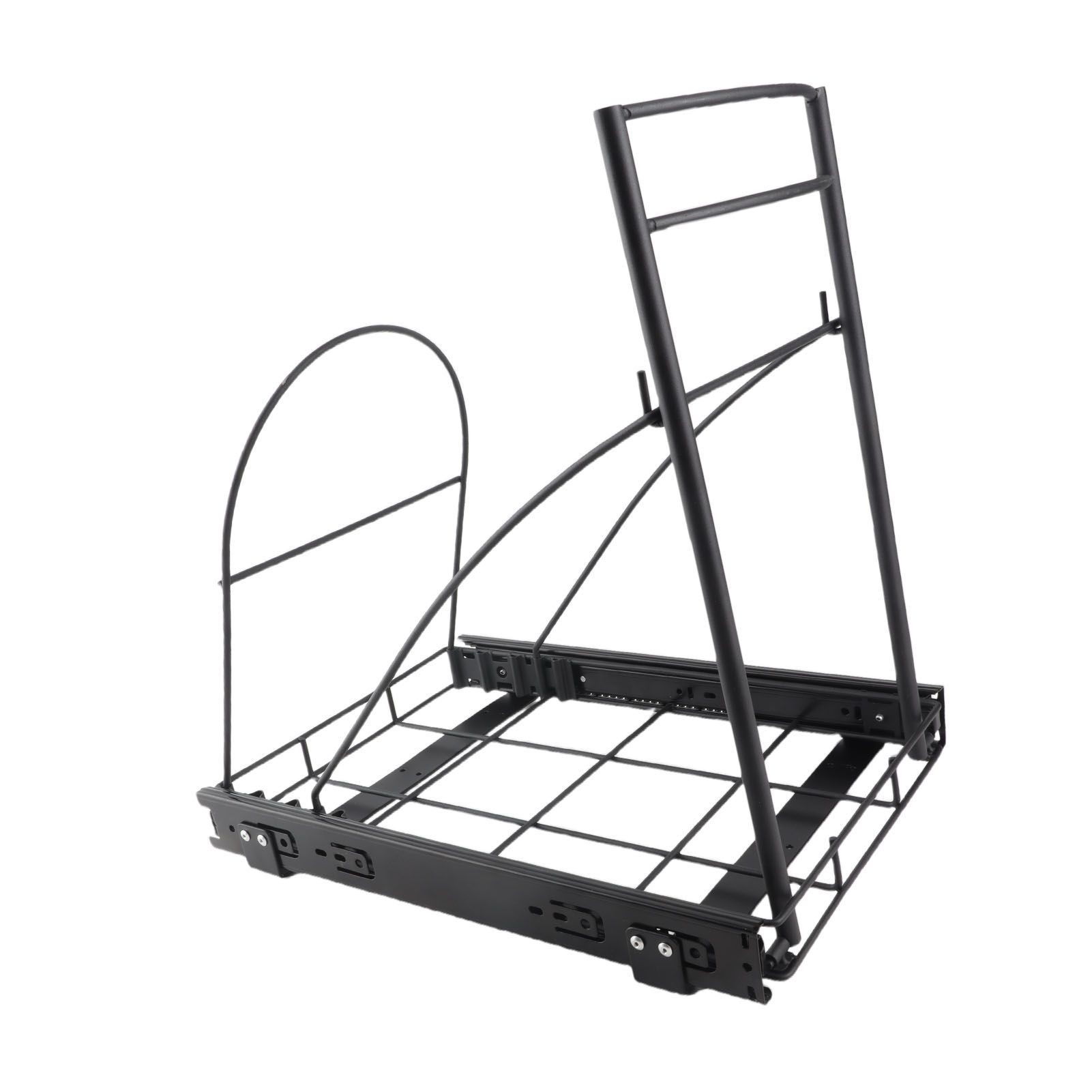 Pull Out Trash Can Rack Heavy Duty Adjustable Quiet Rail Slide Out Trash Can view 8