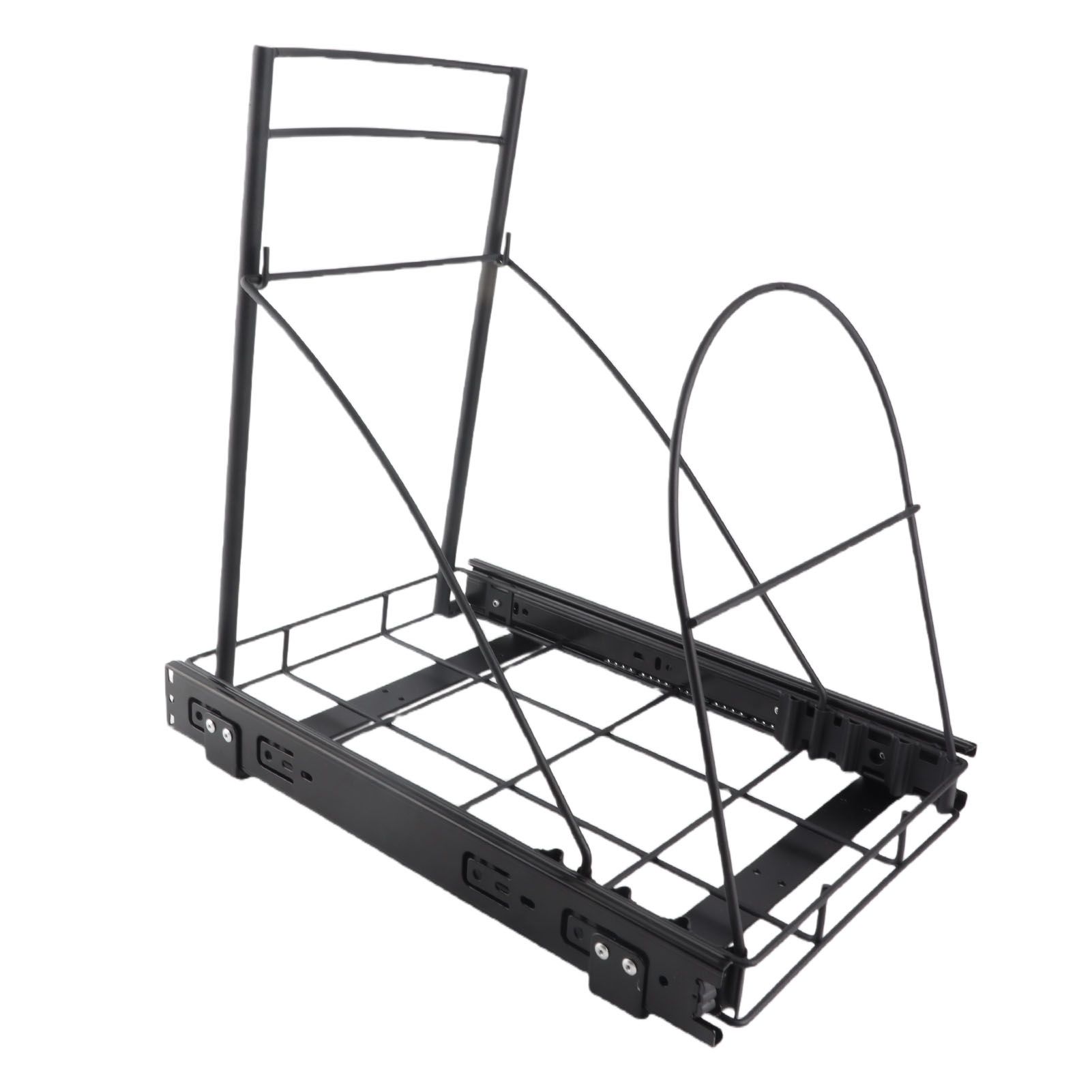 Pull Out Trash Can Rack Heavy Duty Adjustable Quiet Rail Slide Out Trash Can view 9