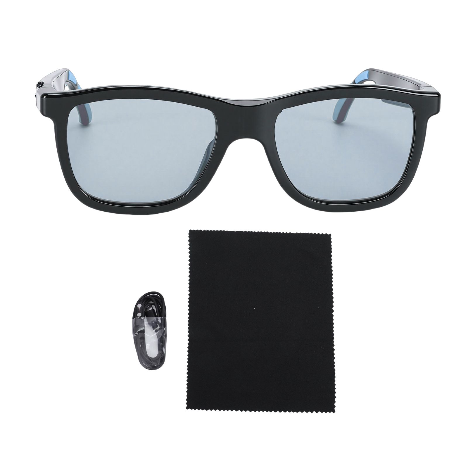 AI Smart Glasses 4 Gears Color Changing Touch Adjustable Photochromic Lens view 3