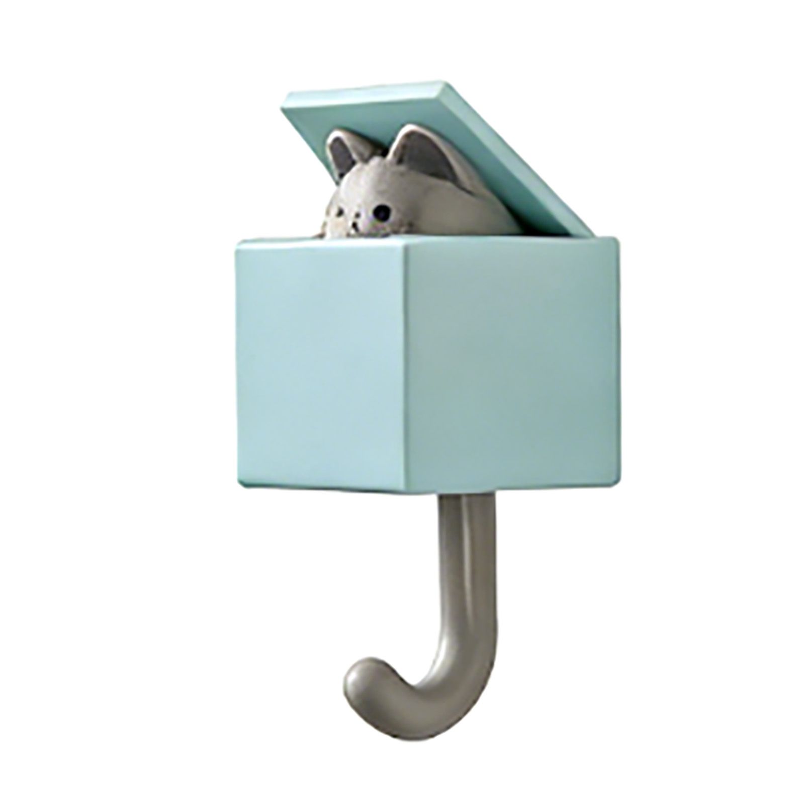 Cute Adhesive Coat Wall Hooks for Wall Door Creative Kawaii Room Decorative view 8