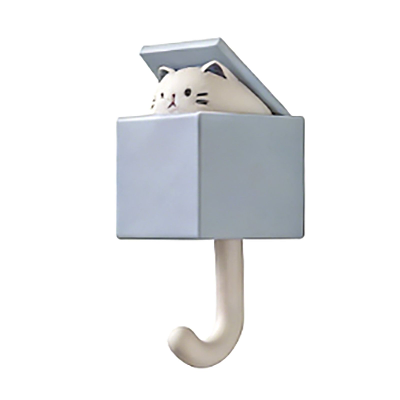 Cute Adhesive Coat Wall Hooks for Wall Door Creative Kawaii Room Decorative view 9