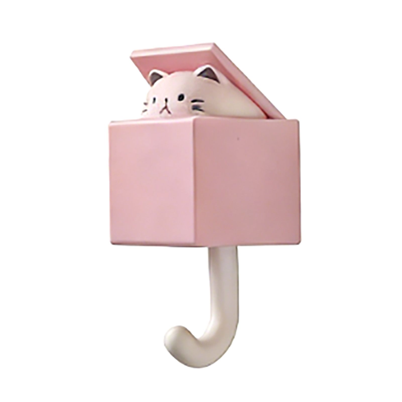Cute Adhesive Coat Wall Hooks for Wall Door Creative Kawaii Room Decorative view 10