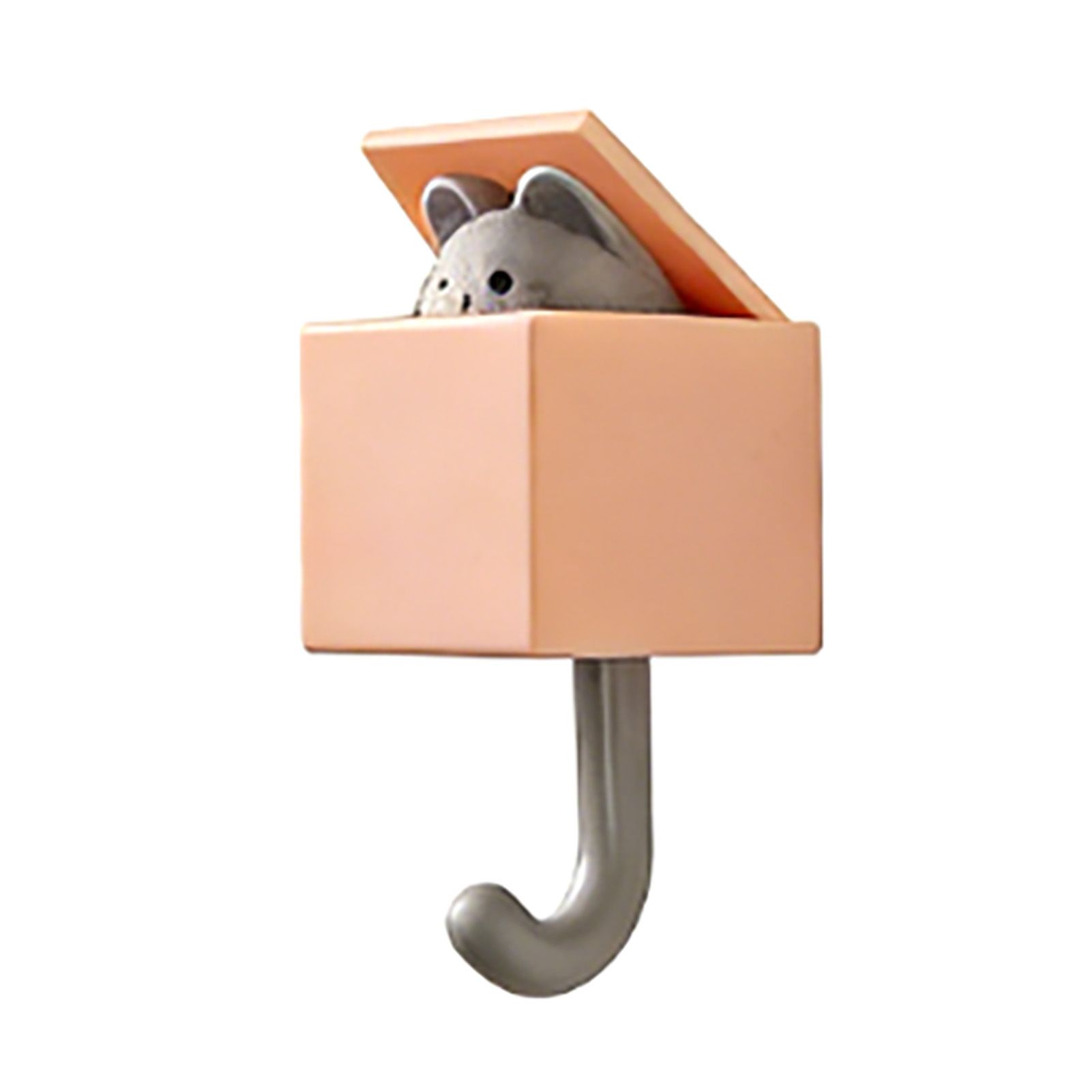 Cute Adhesive Coat Wall Hooks for Wall Door Creative Kawaii Room Decorative view 11